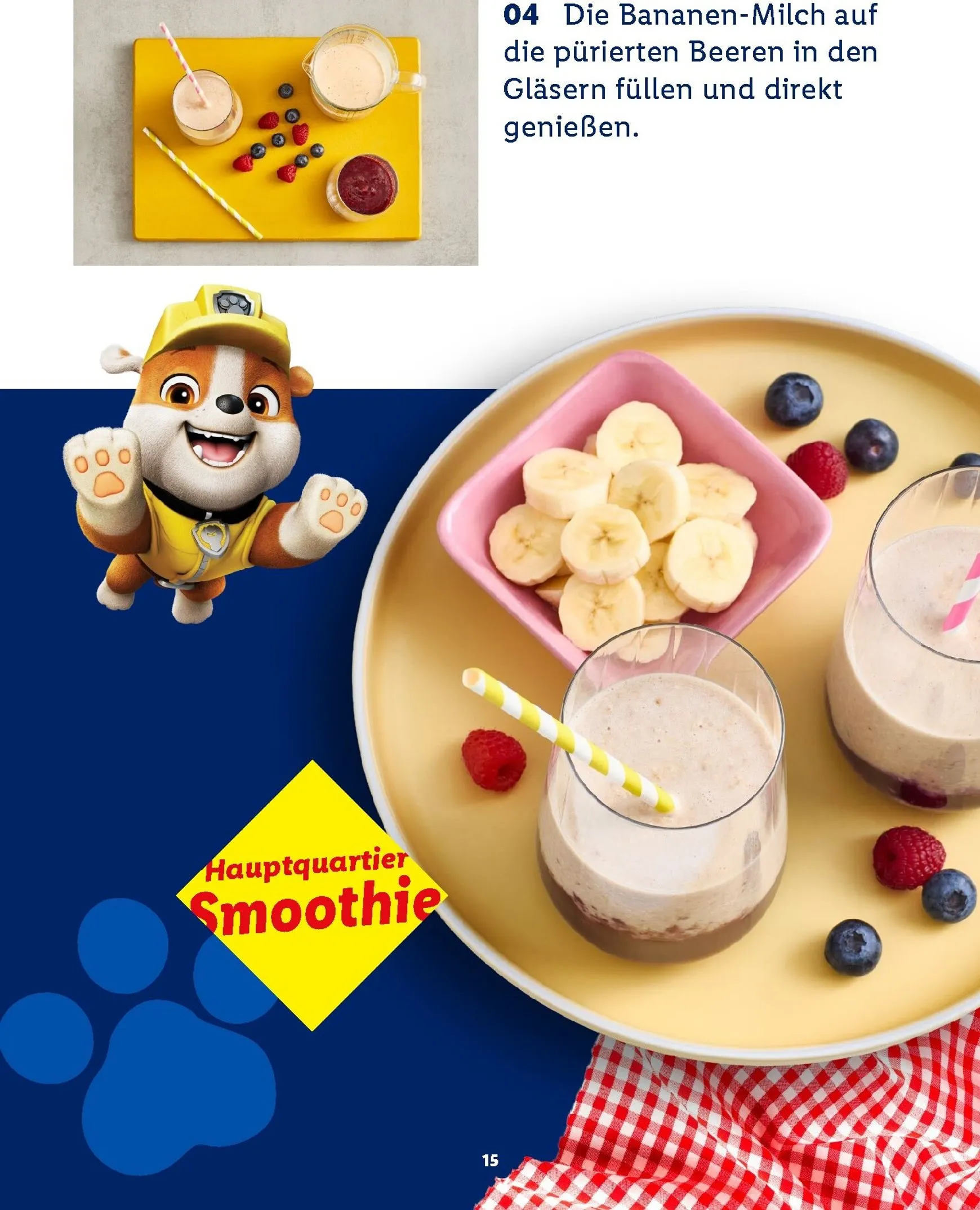 Lidl - Paw Patrol Rezeptheft Prospekt – von Montag 20.07.2026 bis Sonntag 23.08.2026 von 20. Juli bis 23. August 2026 - Prospekt seite 15