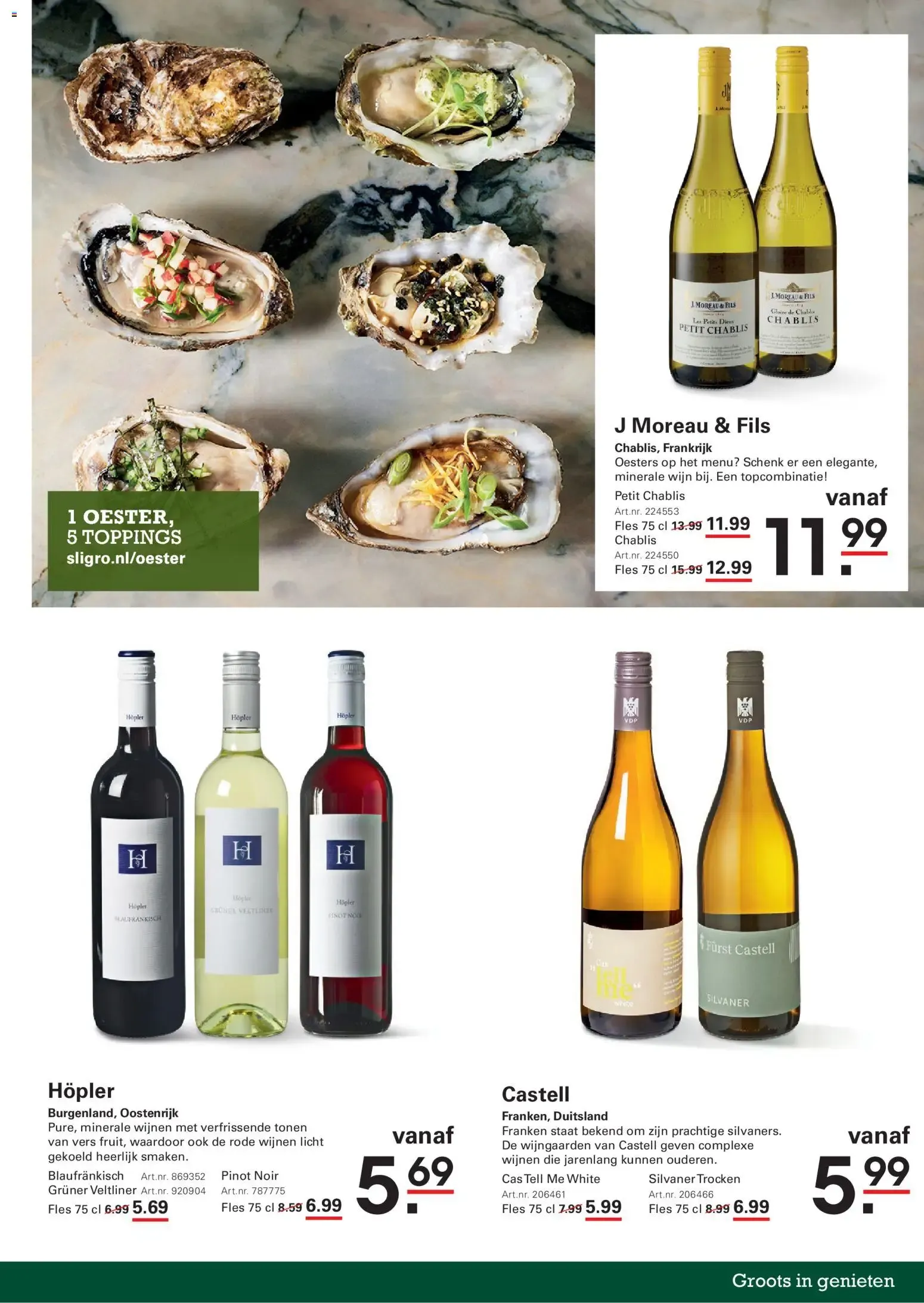 Sligro Vinos van 15 oktober tot 26 oktober 2026 - Folder pagina 3