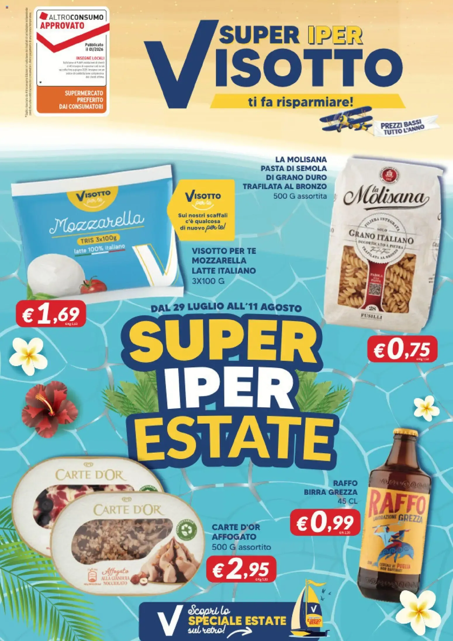 Visotto volantino dal 29/07/2026 - online Offerte