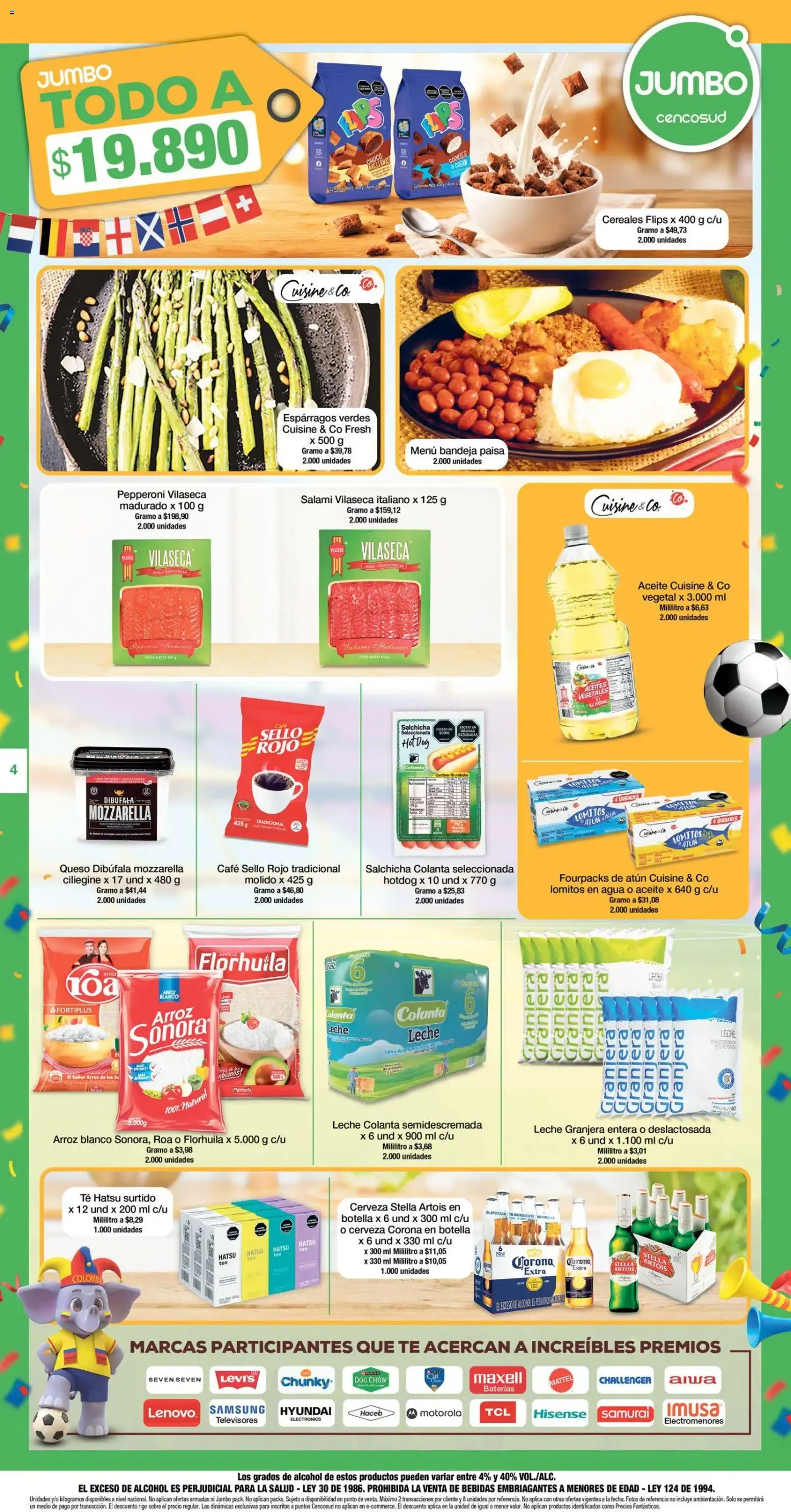 Catalogo de Jumbo: Es Más Mundial y Ofertas de Junio 18 de junio al 21 de junio 2026 - Pag 4