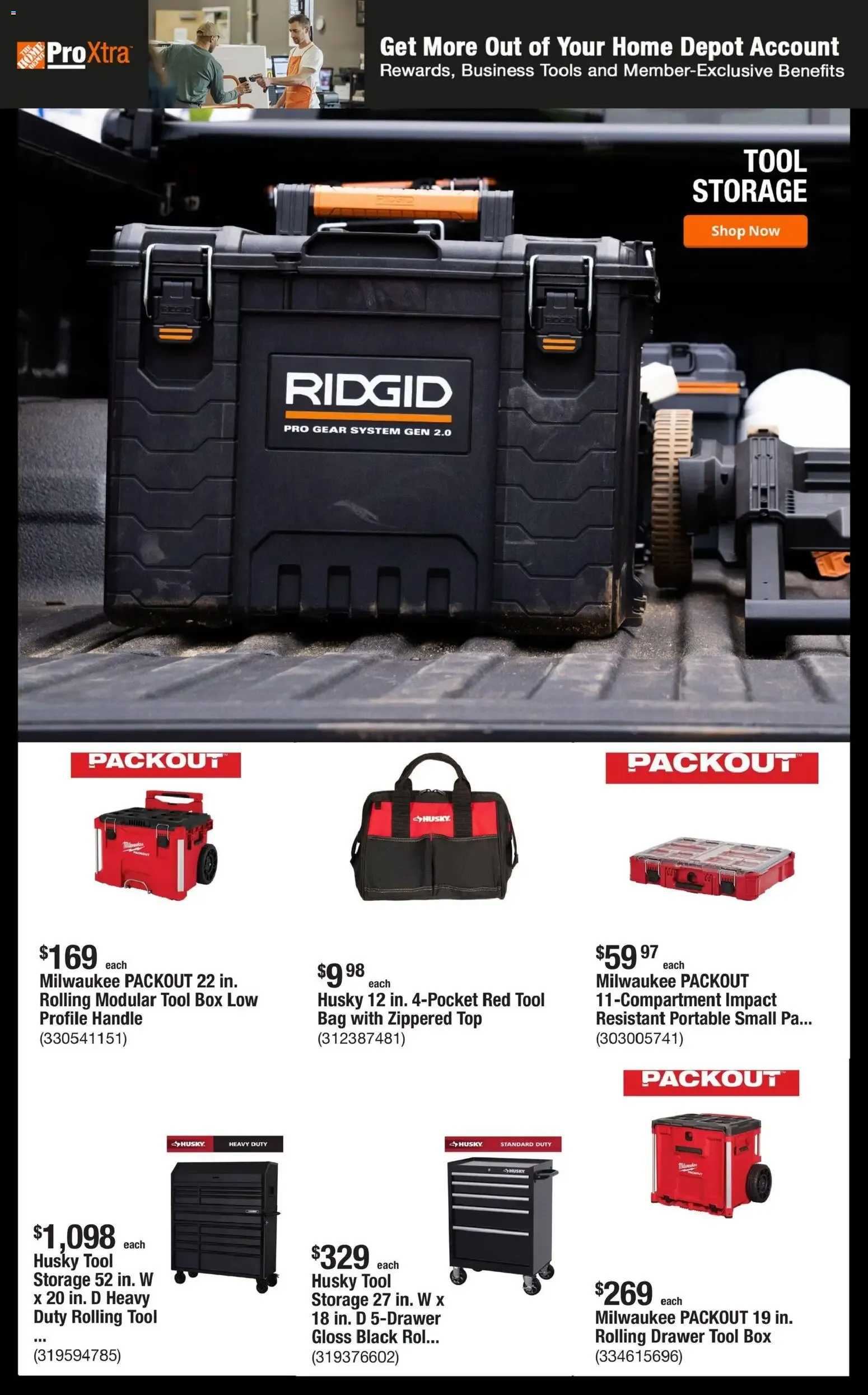 Weekly promotion Home Depot Pro - Up to 40% Off Select Online Bath spanning from October 19 to October 26 2026 - Page 4 for Catalogue 365