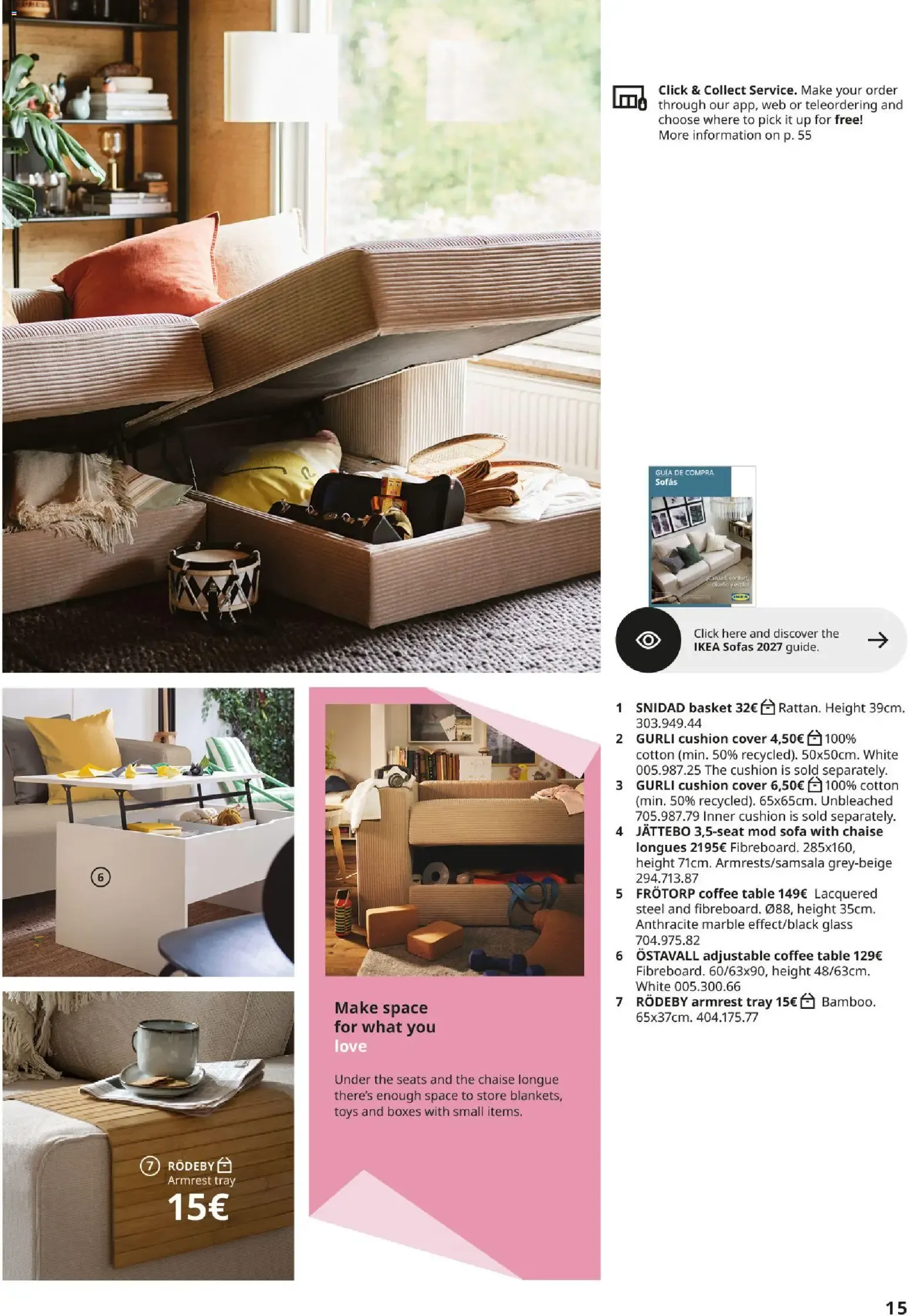 Catálogo de IKEA - Make space for what you love 30 de septiembre al 31 de enero 2027 - Página 15