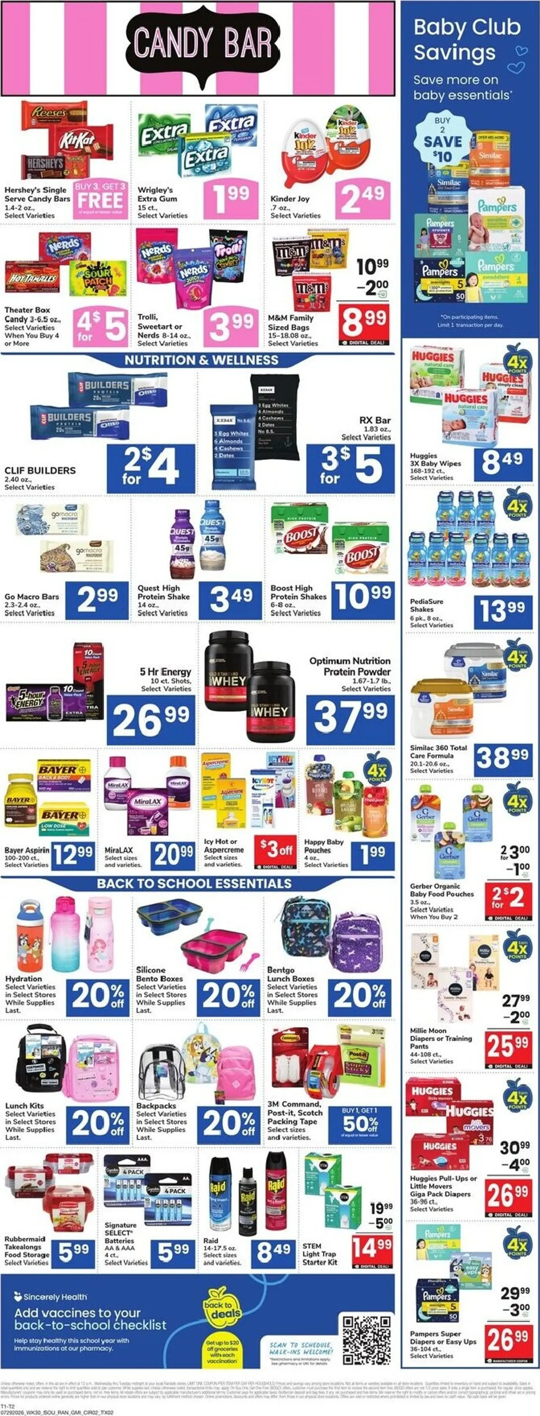 Weekly ad Randalls 60th Anniversary Cyber Online Sale from July 29 to August 4 2026 - Page 7