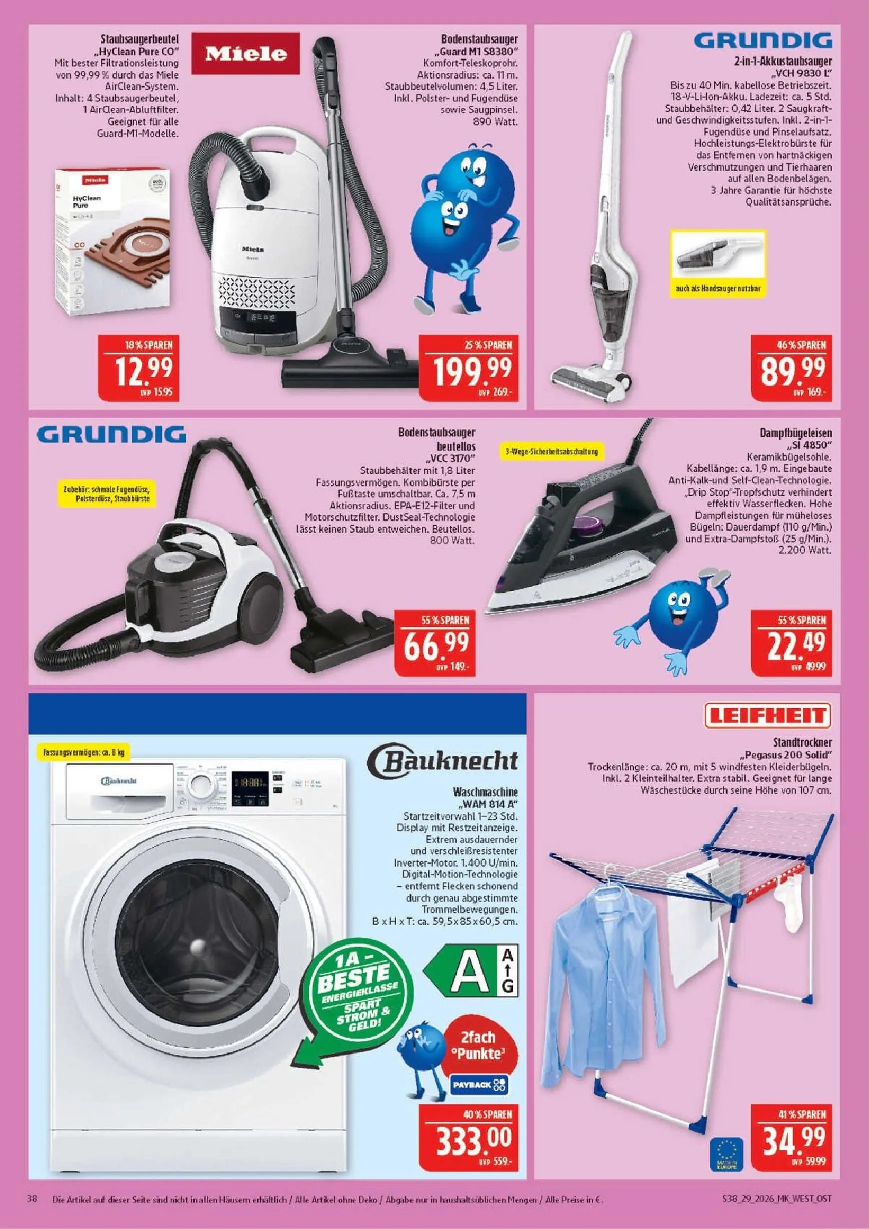 Marktkauf Prospekt – von Montag 13.07.2026 bis Samstag 18.07.2026 von 13. Juli bis 18. Juli 2026 - Prospekt seite 38