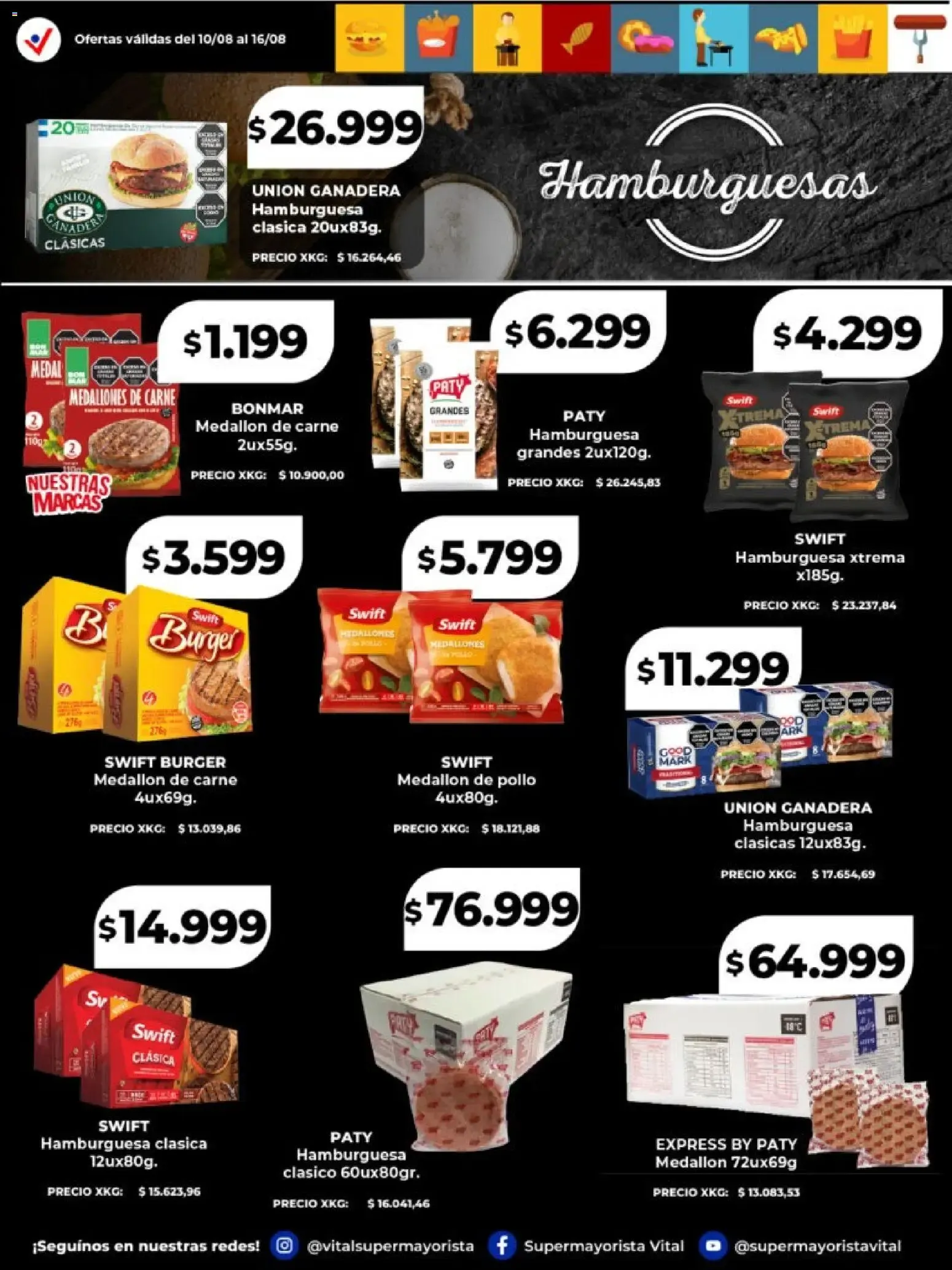 Ofertas de Vital Supermayorista - Frescos a la mesa 10 de agosto al 16 de agosto 2026 - Página 7 del catálogo