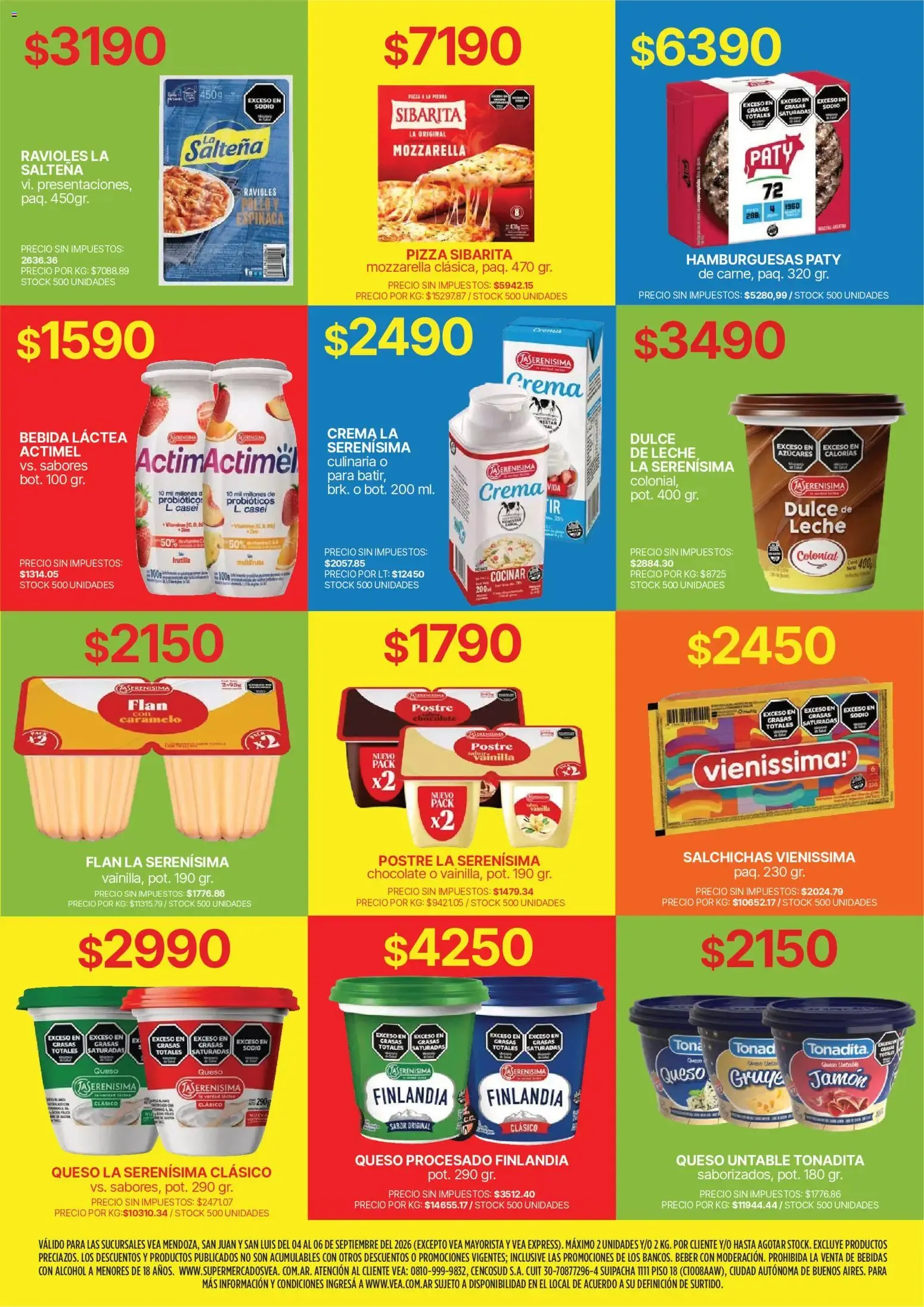 Ofertas de Vea - Fin de semana Destacados del 04/09/2026 - 06/09/2026 4 de septiembre al 6 de septiembre 2026 - Página 7 del catálogo