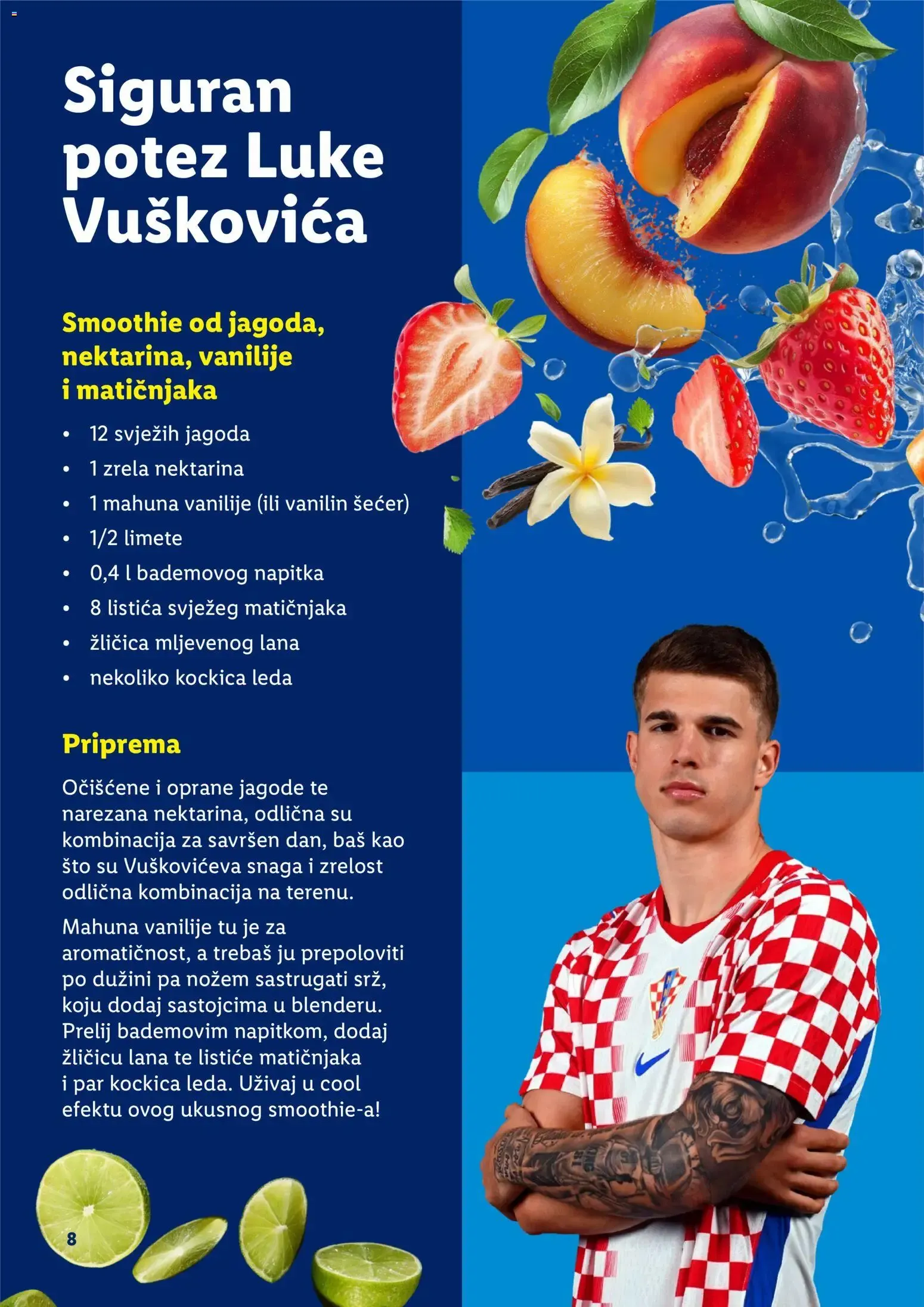 Katalog Lidl Smoothie recepti novi od 19.06.2026 na listanje > letak digitalni od 19. lipnja do 19. srpnja 2026. - Pregled Stranica 8