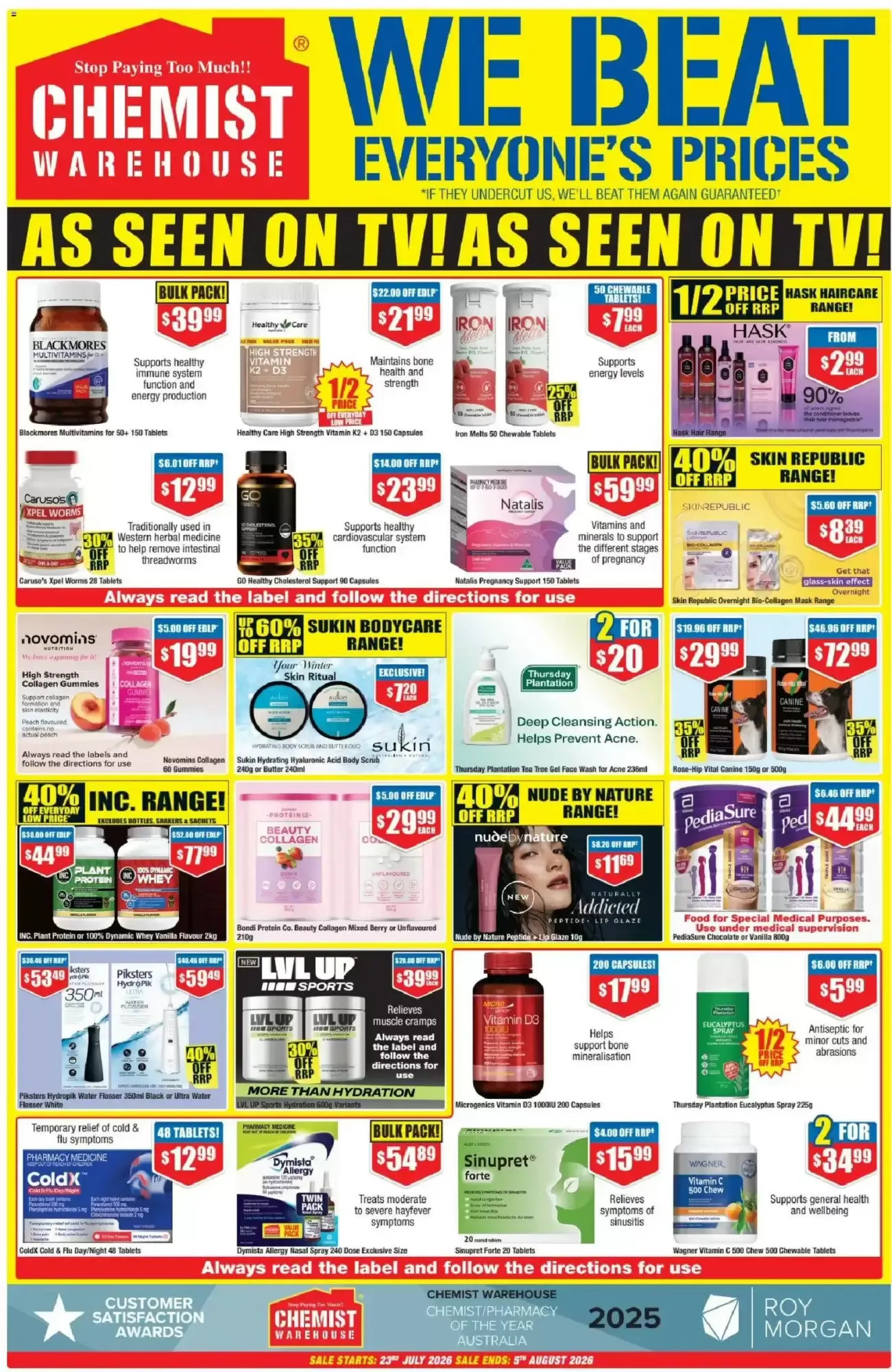 Chemist Warehouse - Stock Up Save Big! - Catalogue valid from 23 July to 5 August 2026 - page 3