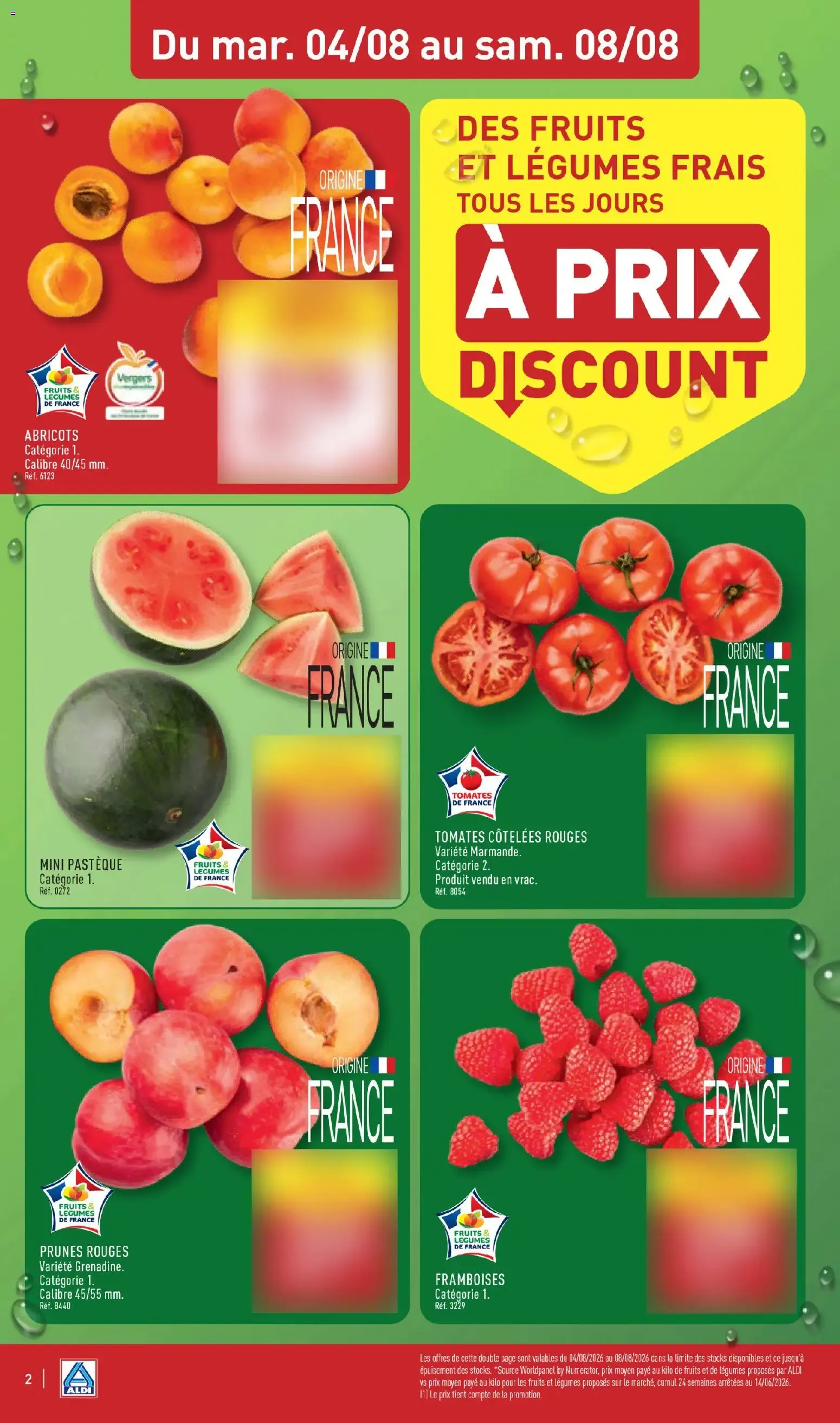 DÉCOUVREZ NOS MÉGA FORMATS À PRIX DISCOUNT. du 4 août au 10 août 2026 - Catalogue page 4