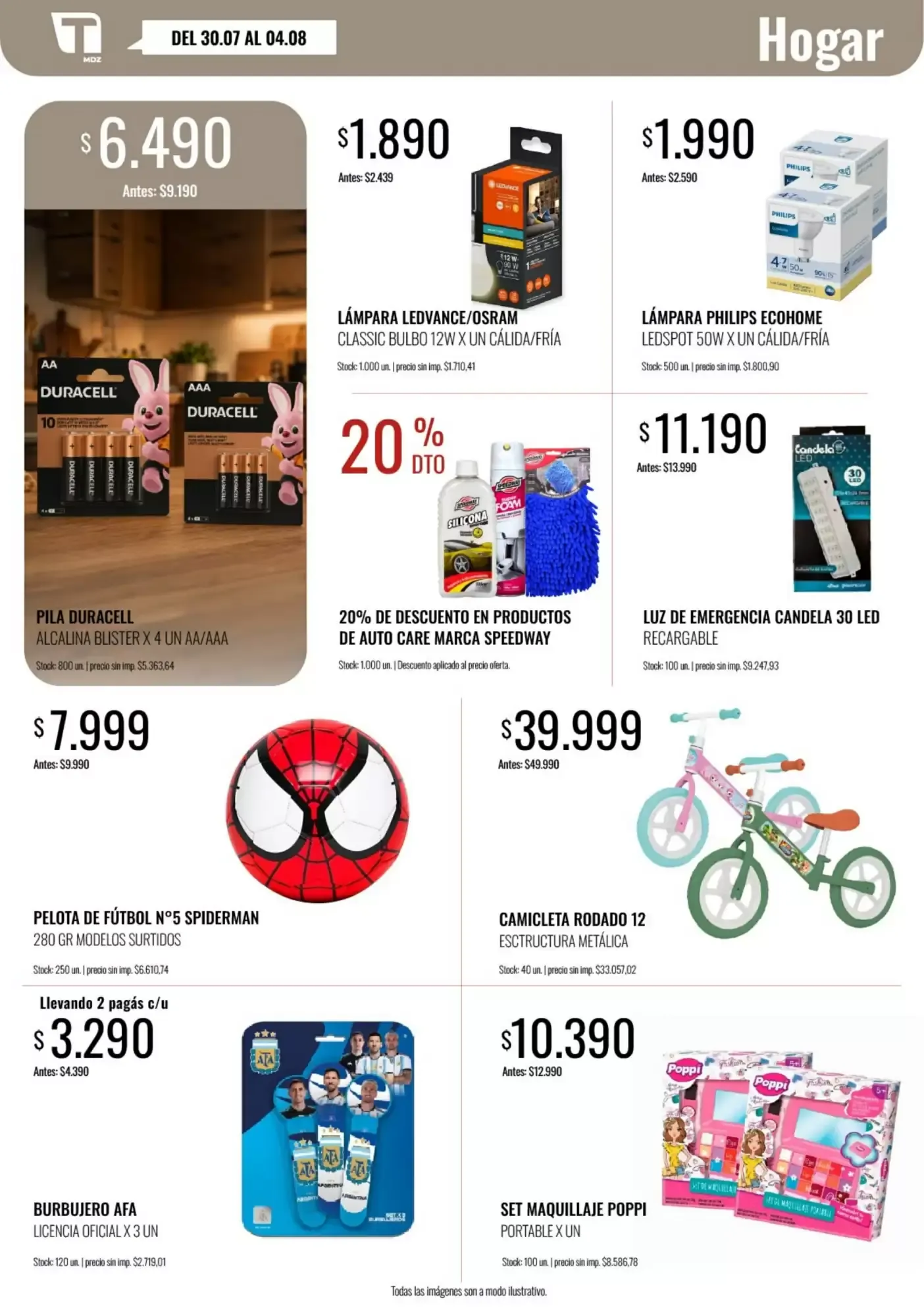 Ofertas de Catálogo de Ofertas Tadicor 30 de julio al 4 de agosto 2026 - Página 9 del catálogo