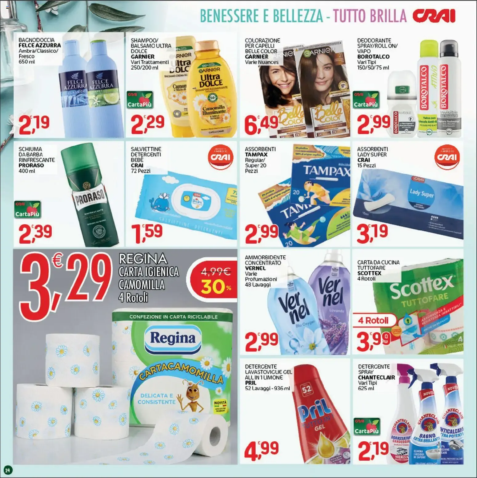 CRAI Offerte Bollenti da 6 agosto a 19 agosto di 2026 - Pagina del volantino 14