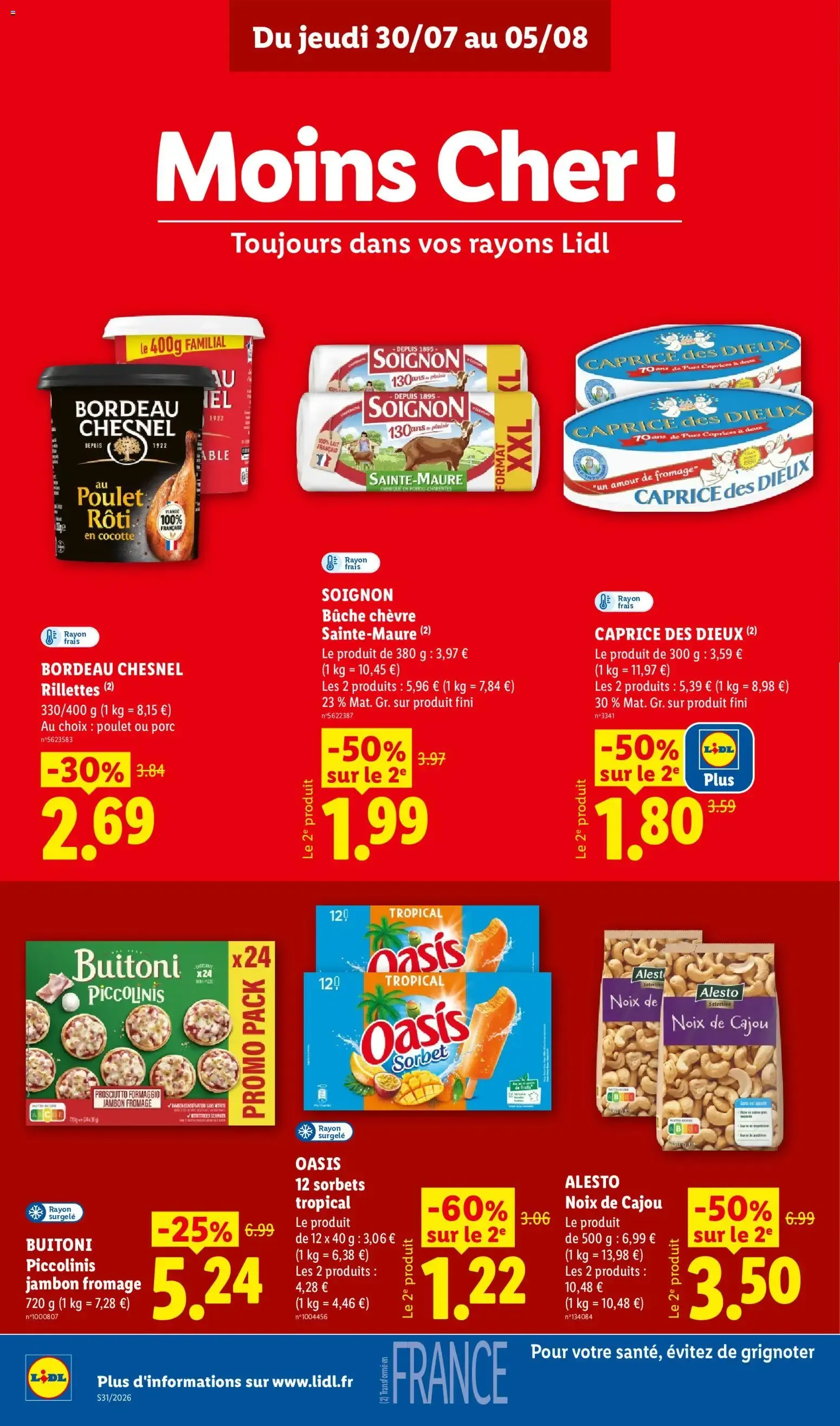 LIDL L'été des Marques du 30 juillet au 5 août 2026 - Catalogue page 12
