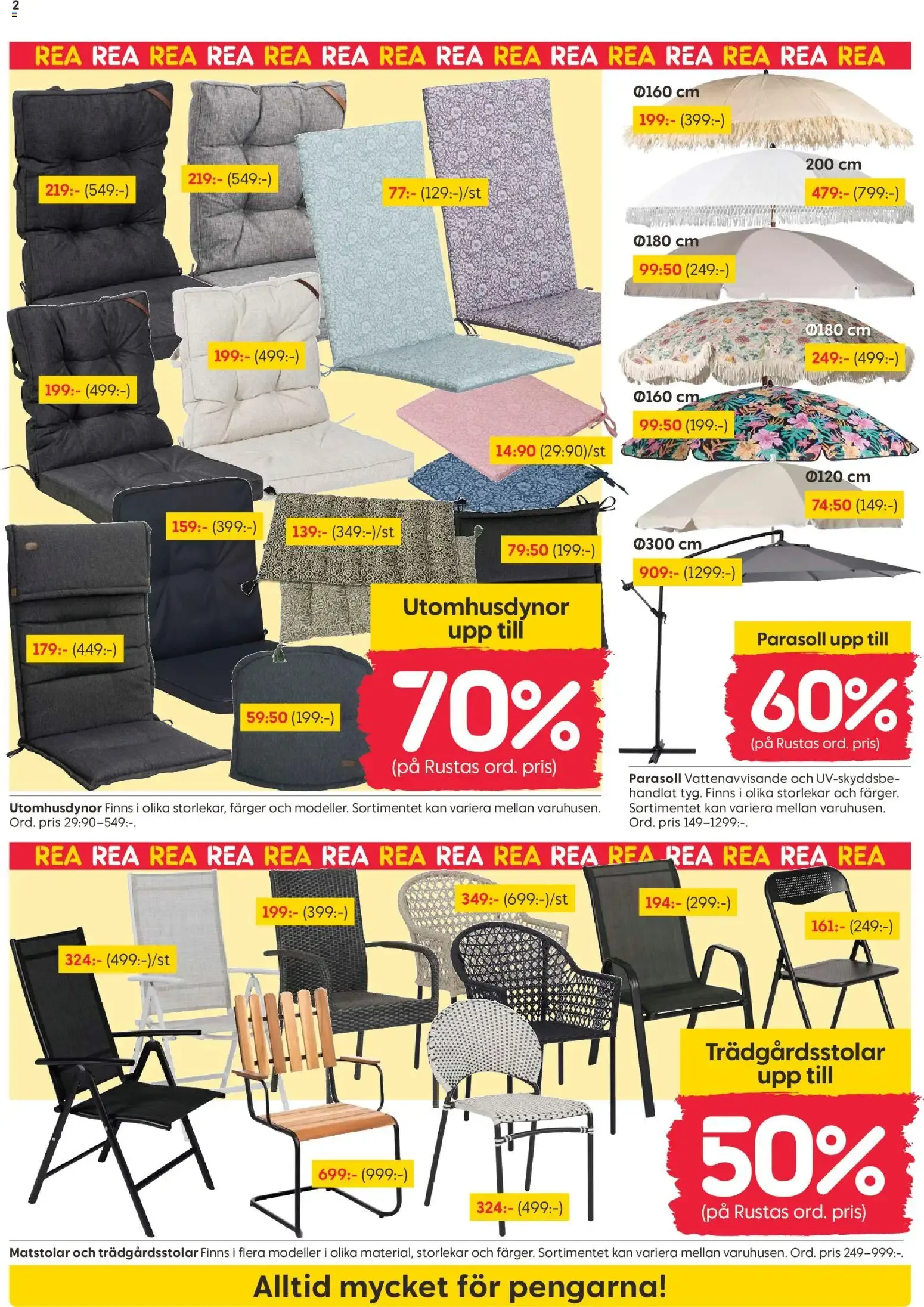 Rusta erbjudanden från 20/07/2026 - 26/07/2026 > Reklamblad nuvarande rabatter från 20 juli till 26 juli 2026 - Reklamblad sidor 2