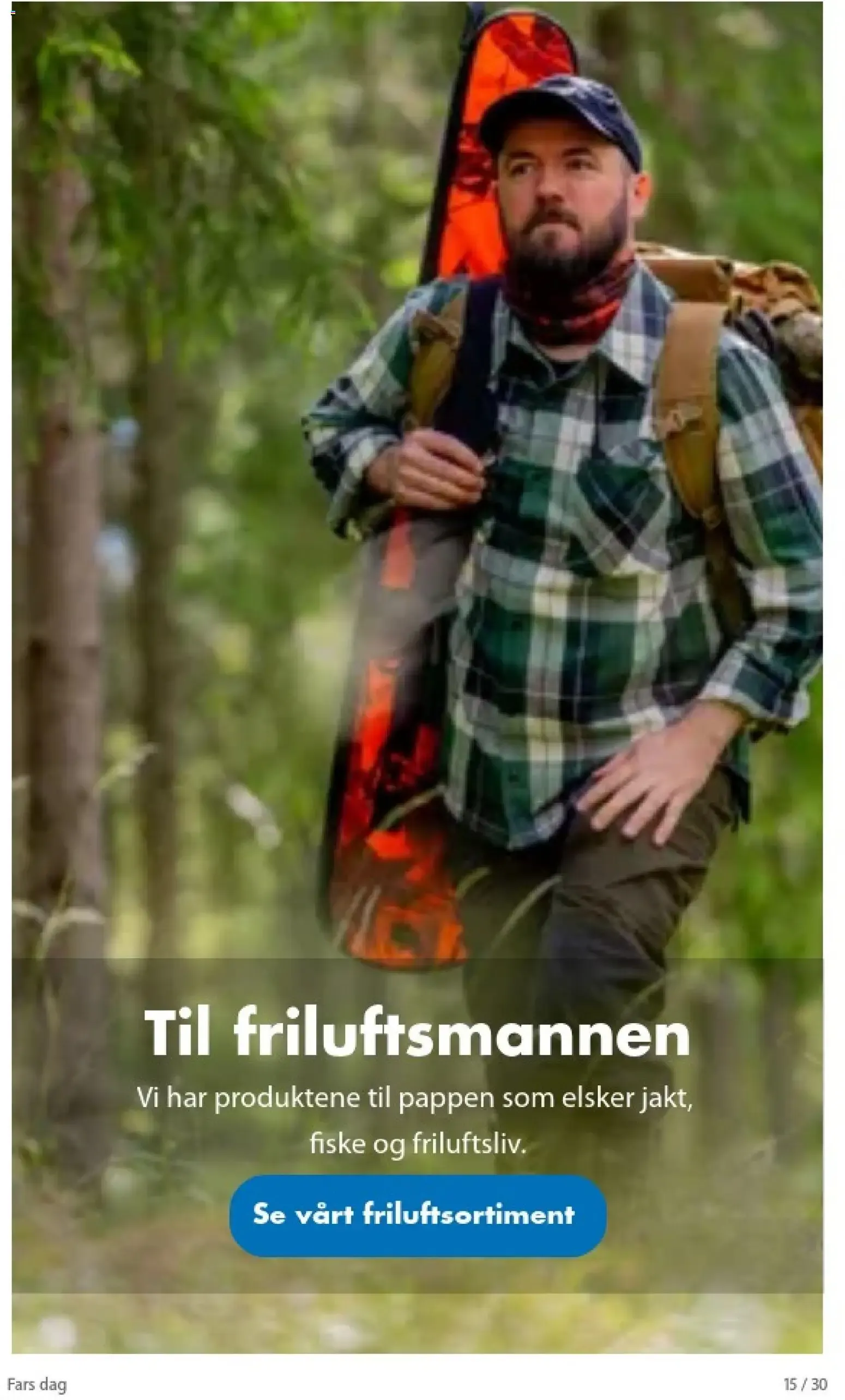 Biltema: Pappas favoritter! Husk farsdag 8. november! fra 26. oktober til 8. november 2026 - kundeavisside 15