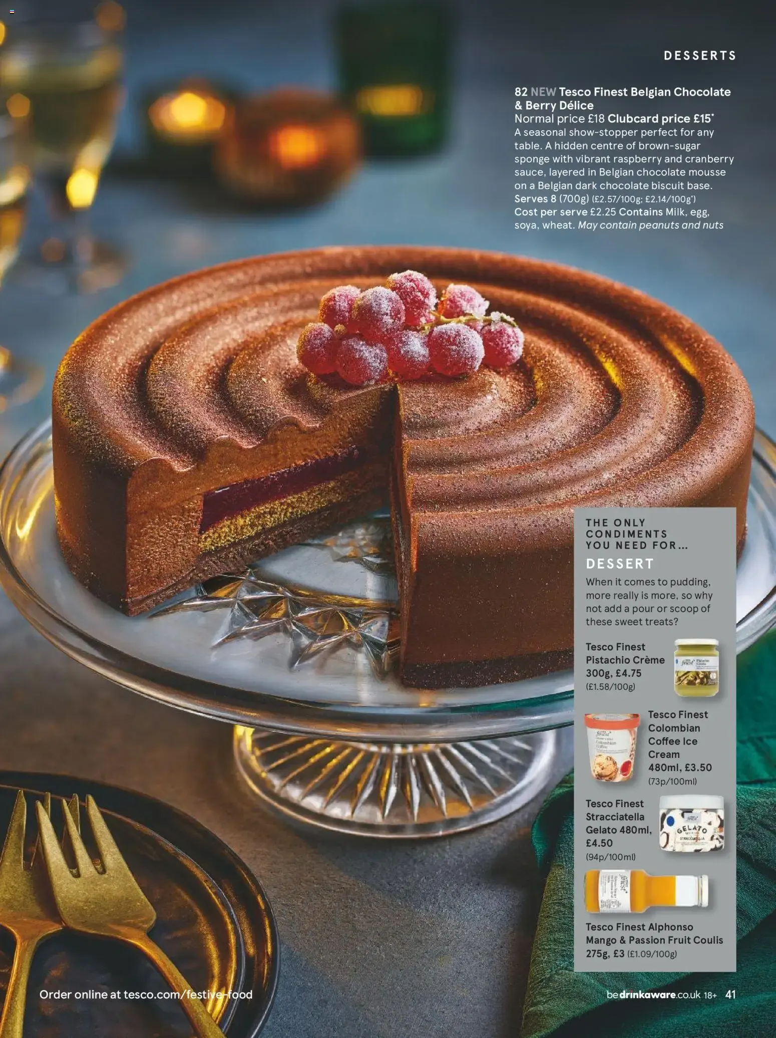 TESCO finest FESTIVE FOOD TO ORDER from 1 October to 31 October 2026 - Catalogue Page 40