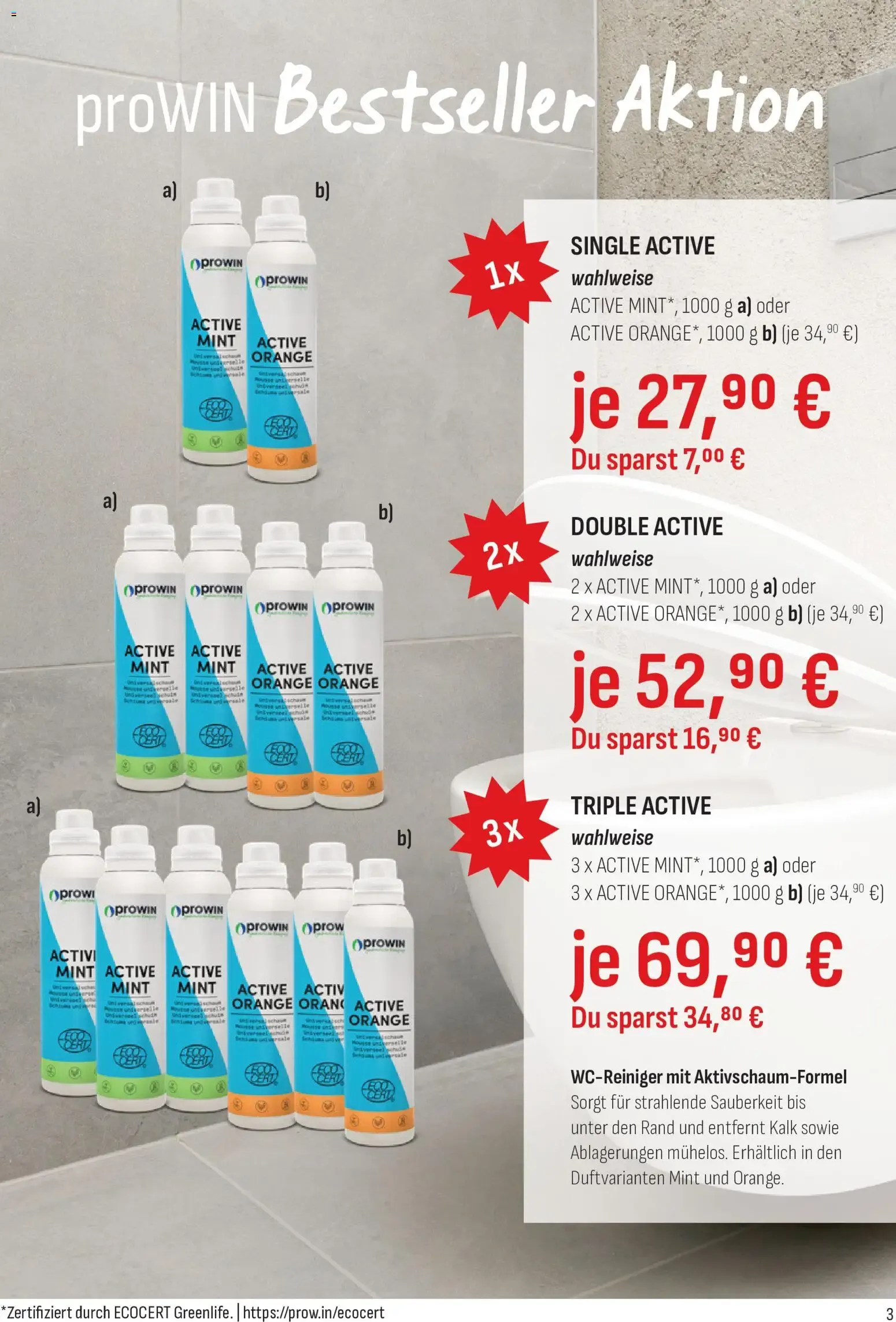 ProWIN Herbst-Shopping August/Septiembre 2026 von 1. August bis 30. September 2026 - Prospekt seite 3