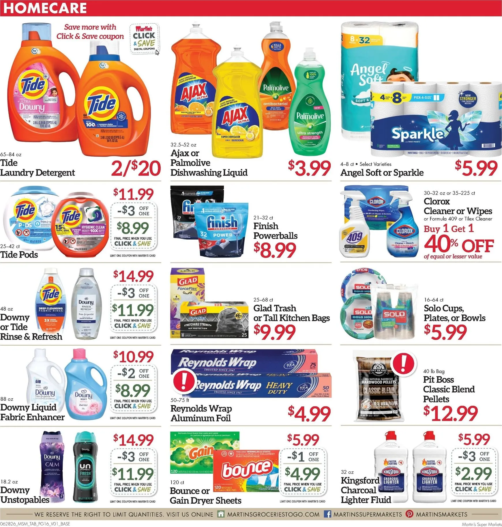 Weekly ad Martin's Super Markets - Spark Your Celebration for the Fourth of July! from June 28 to July 4 2026 - Page 16