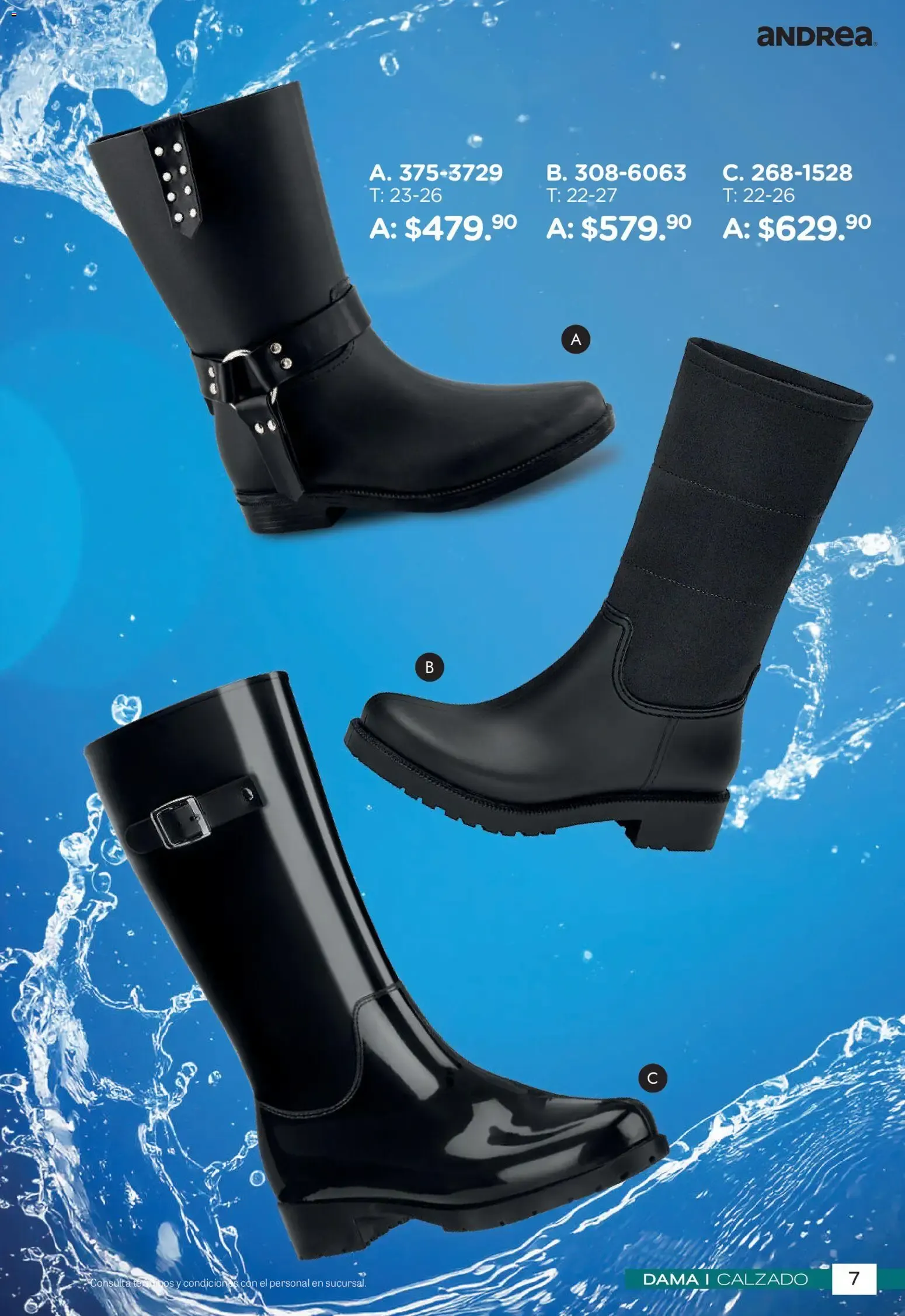 Catálogo de Andrea catálogo Botas de Lluvia 2026 - Catálogos en línea de 26/04 - 31/10 26 de abril al 31 de octubre 2026 - Pagina 7