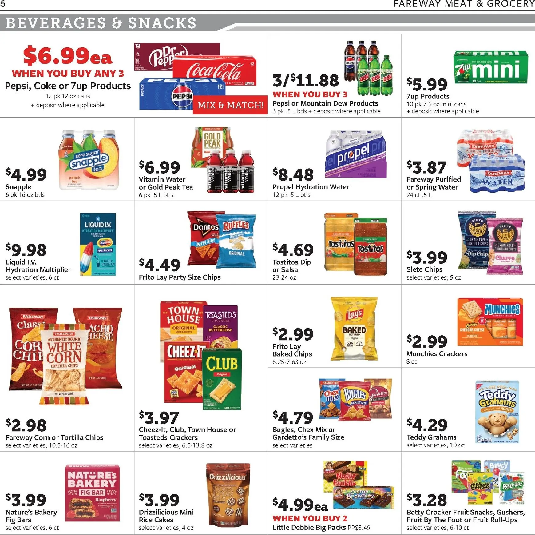 Weekly ad Fareway Meat & Grocery - Fire Up The Grill from August 10 to August 15 2026 - Page 6