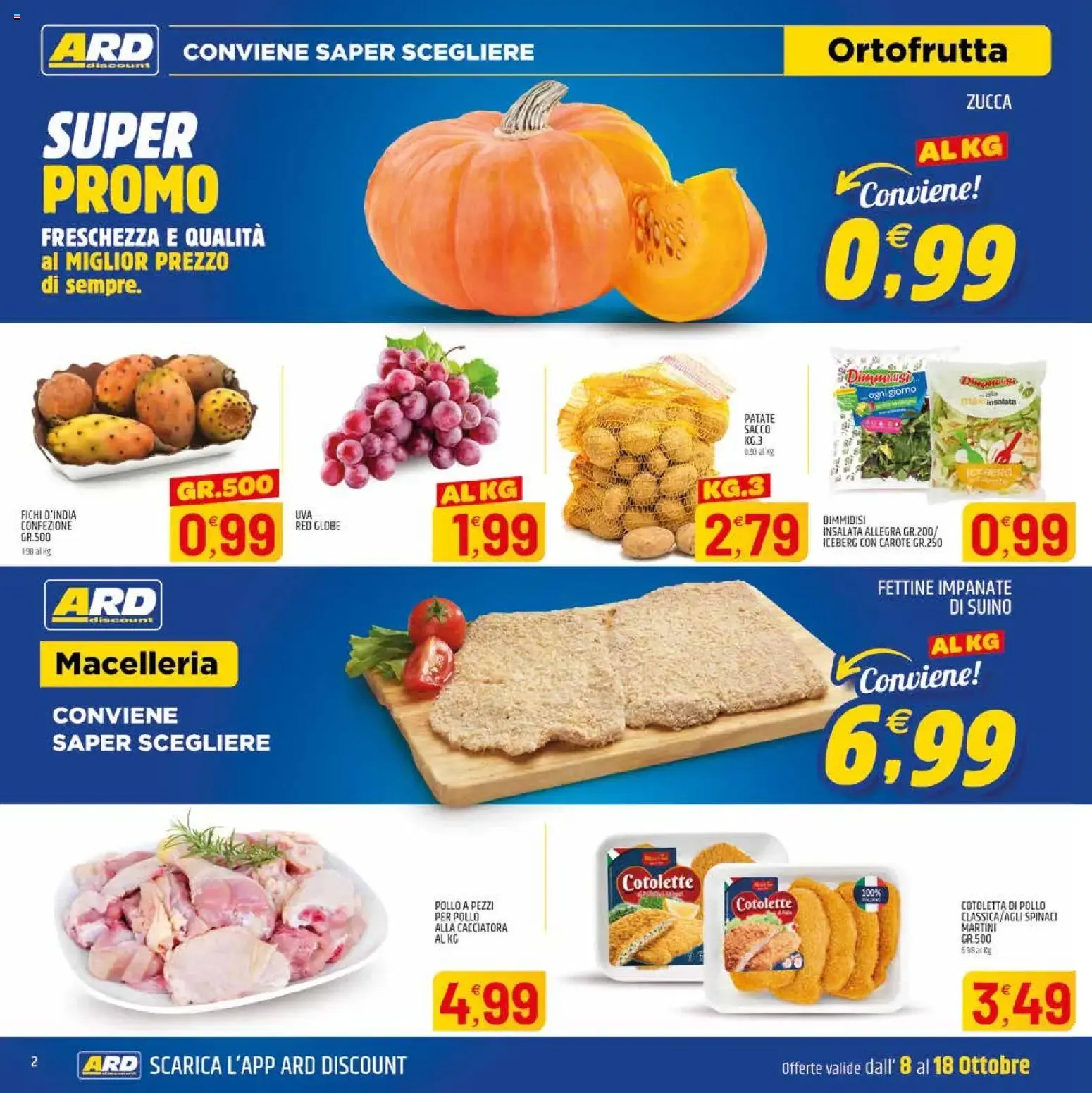 Nuovo ARD Discount volantino Sardegna dal 08/10/2026 > offerte anteprima 🛍️ da 8 ottobre a 18 ottobre di 2026 - Pagina del volantino 18