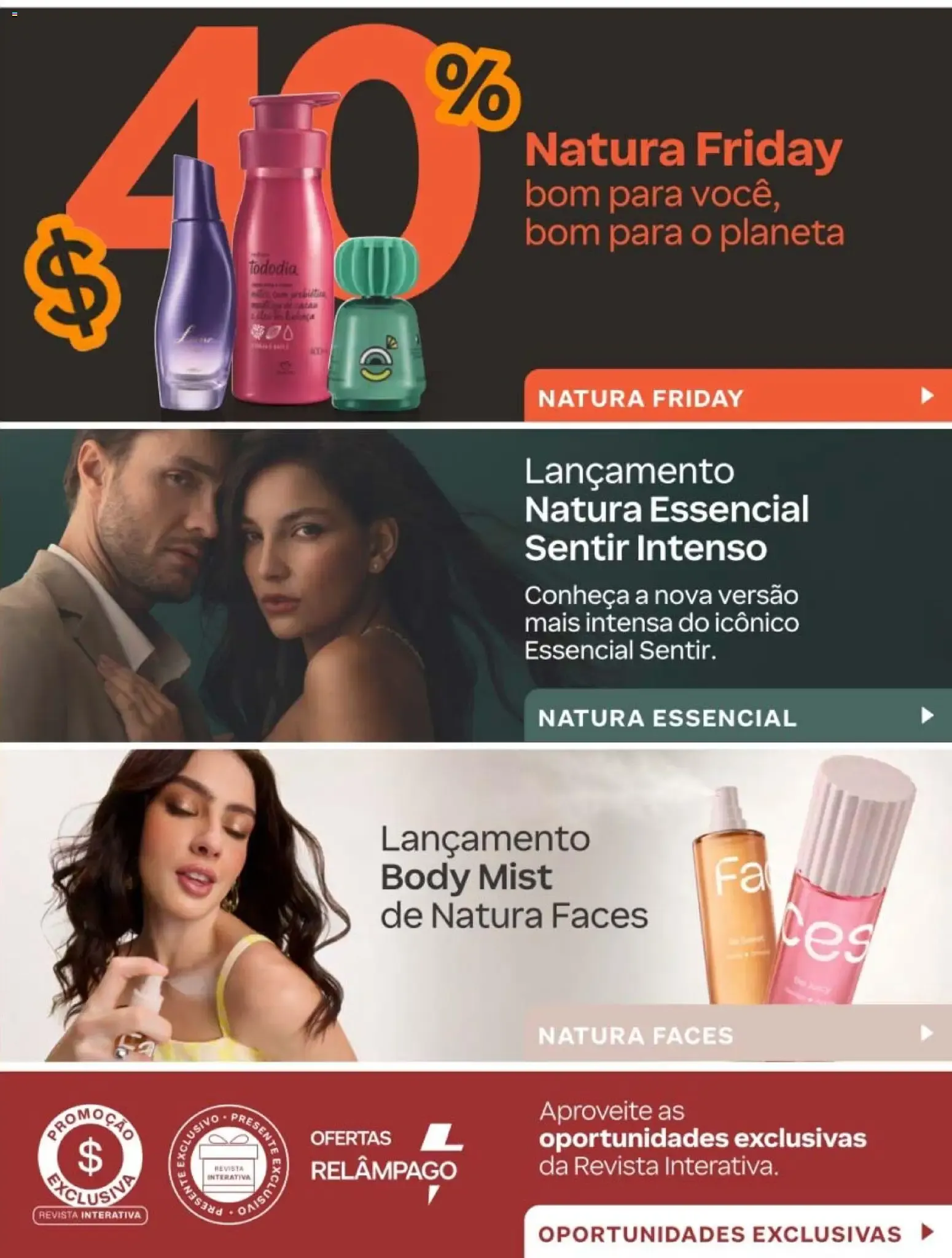 Encarte de Lançamento Natura Essencial Sentir Intenso 3 de novembro até 29 de novembro 2026 - Pagina 3