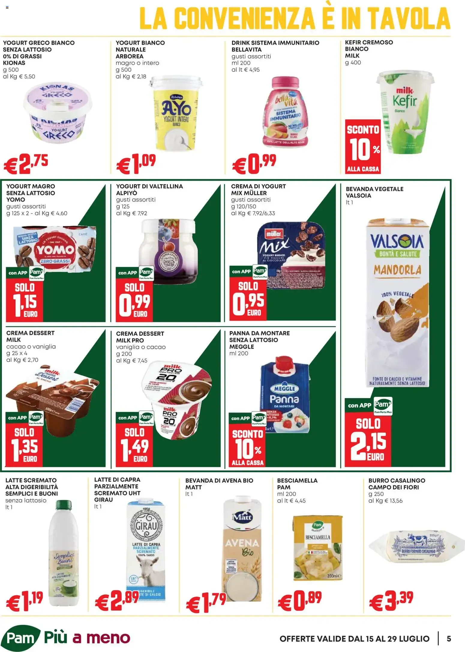 Nuovo PAM volantino Occasioni Extra dal 16/07/2026 > offerte anteprima 🛍️ da 16 luglio a 29 luglio di 2026 - Pagina del volantino 5