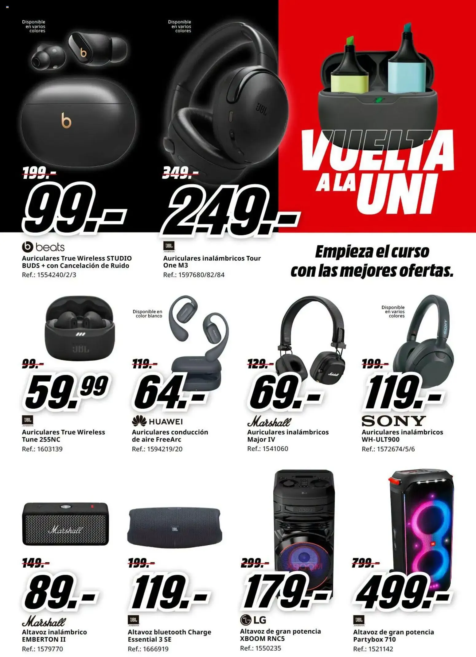 Catálogo de Media Markt Vuelta al Cole 26/08/2026 - 07/09/2026 26 de agosto al 7 de septiembre 2026 - Página 18