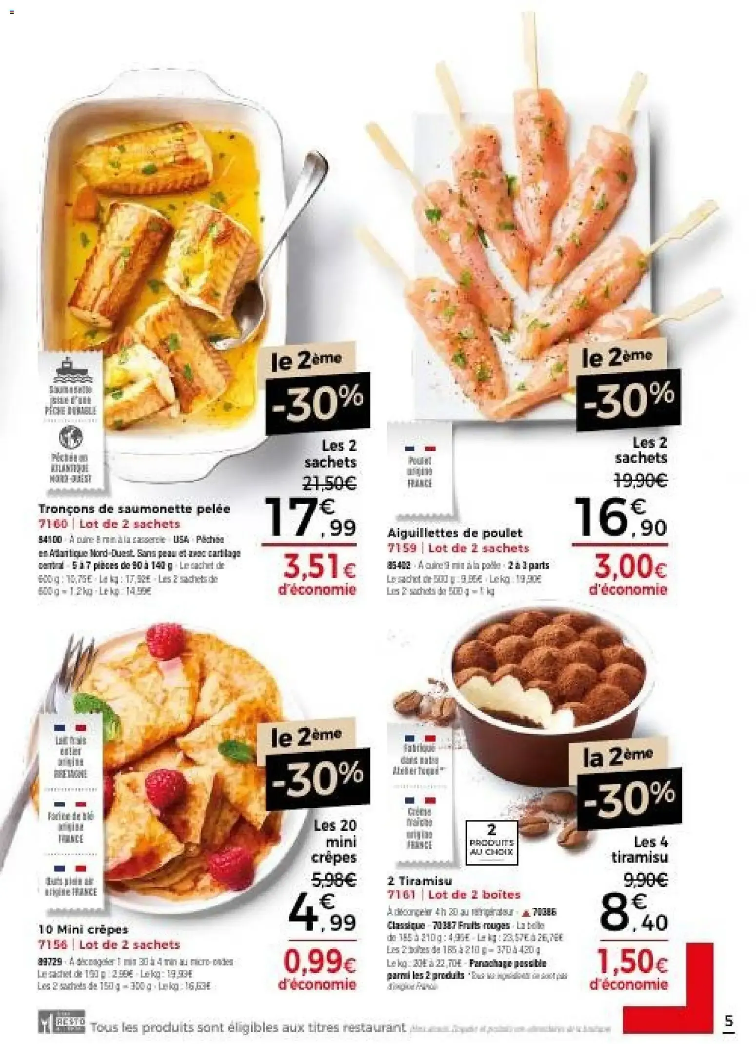 Thiriet Catalogue livraison à domicile à partir du 30/09/2026 - promo en ligne du 30 septembre au 22 octobre 2026 - Catalogue page 5