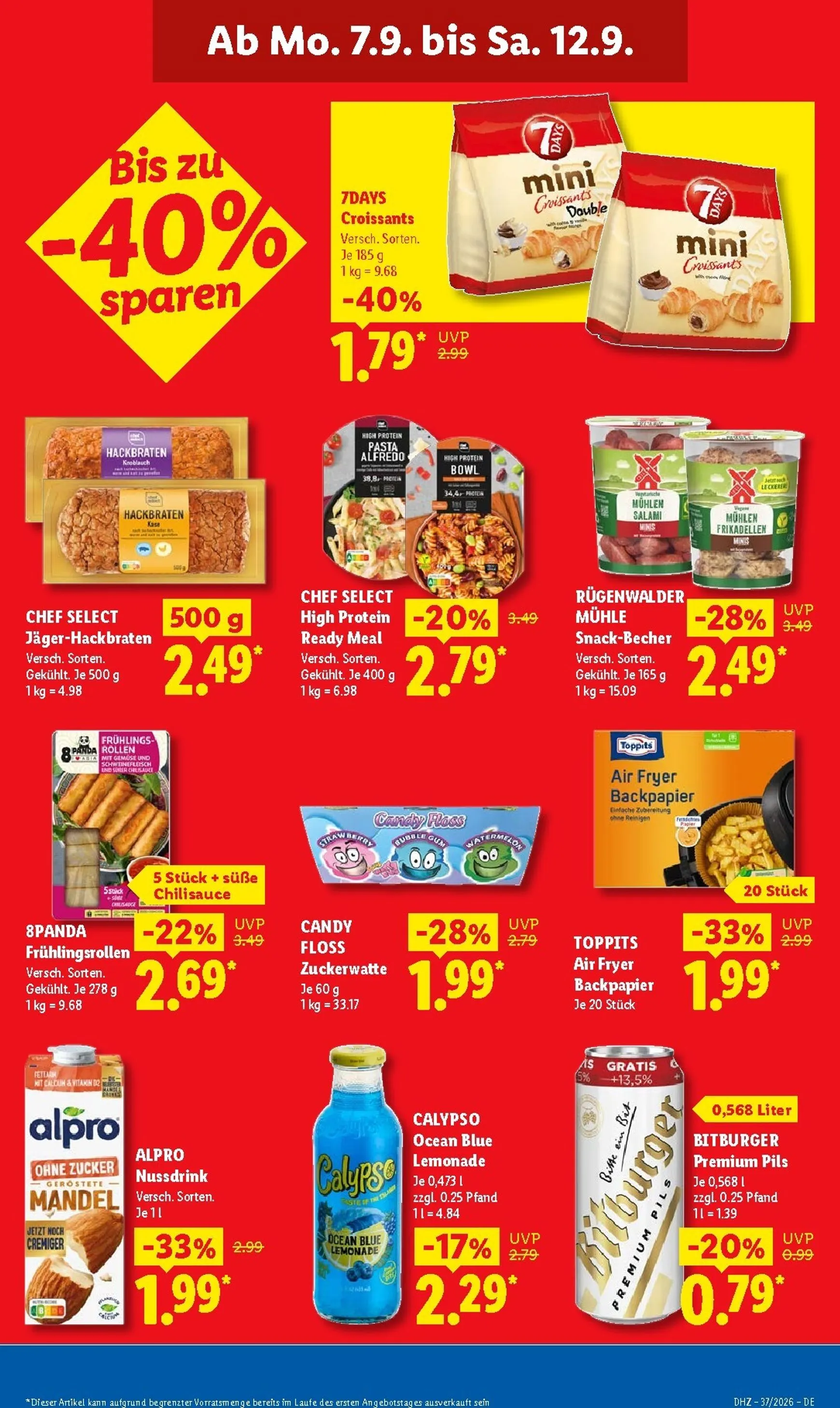 Lidl Prospekt – von Montag 07.09.2026 bis Samstag 12.09.2026 von 7. September bis 12. September 2026 - Prospekt seite 20