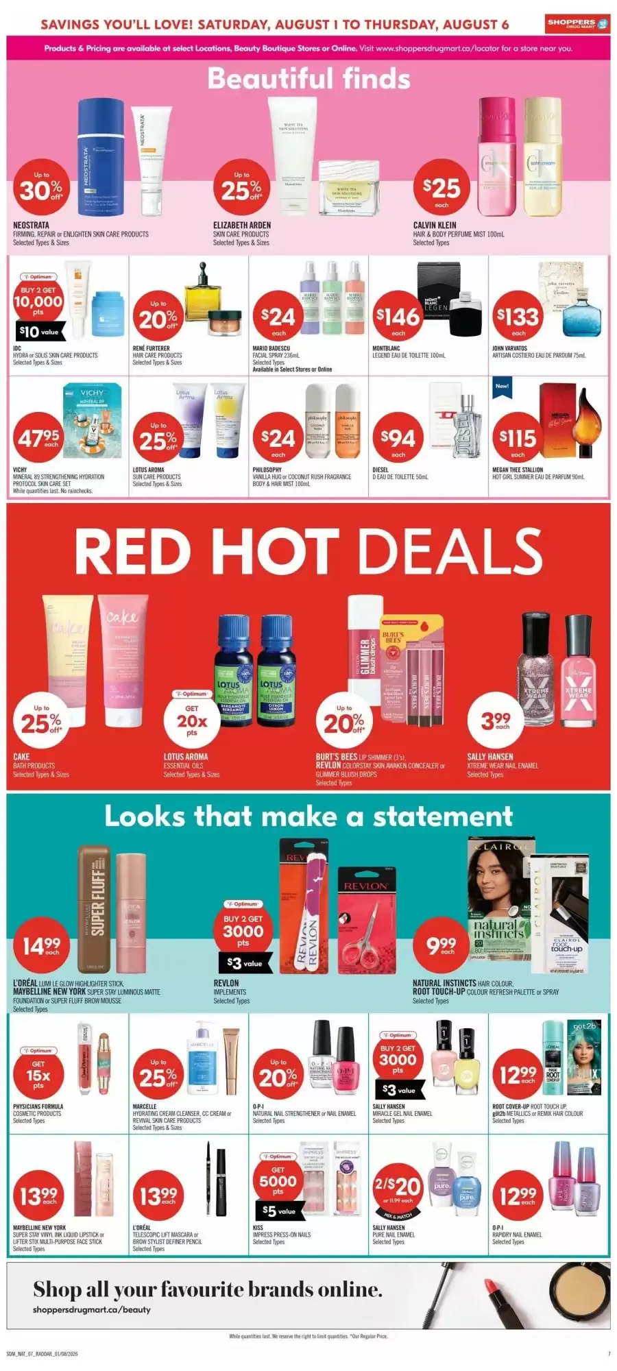 Shoppers Drug Mart flyer week 31 from August 1 to August 6 2026 - flyer page 11