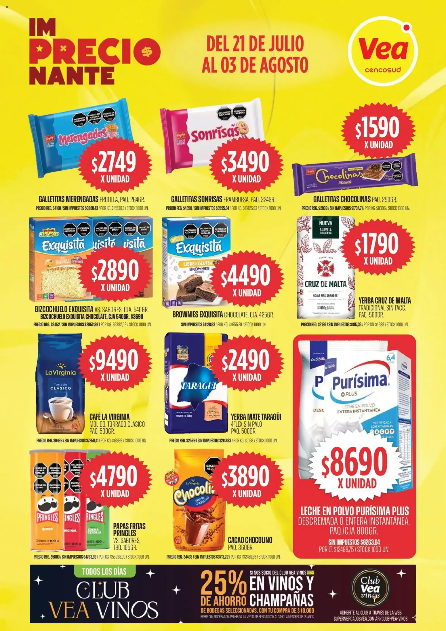 Ofertas de Vea IM PRECIO NANTE 21 de julio al 3 de agosto 2026 - Página 5 del catálogo