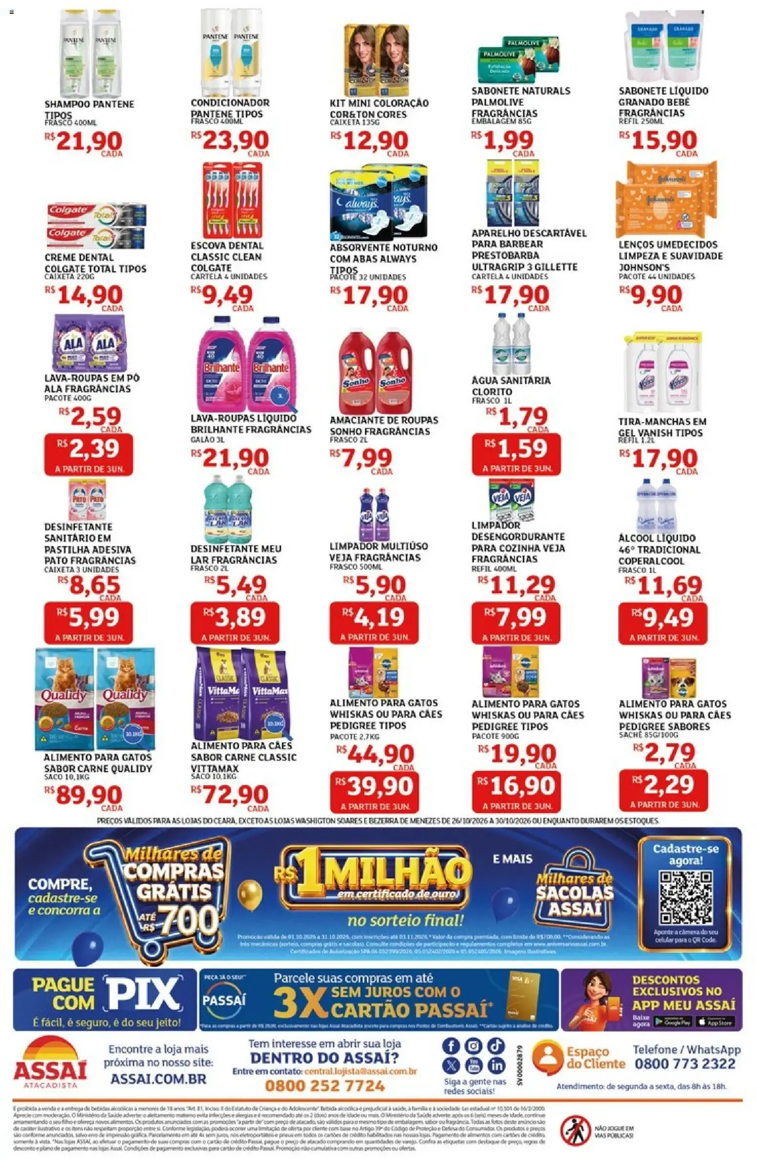 Encarte de Assaí Atacadista ofertas - CE de 26/10/2026 | Promoções Online 26 de outubro até 30 de outubro 2026 - Pagina 3