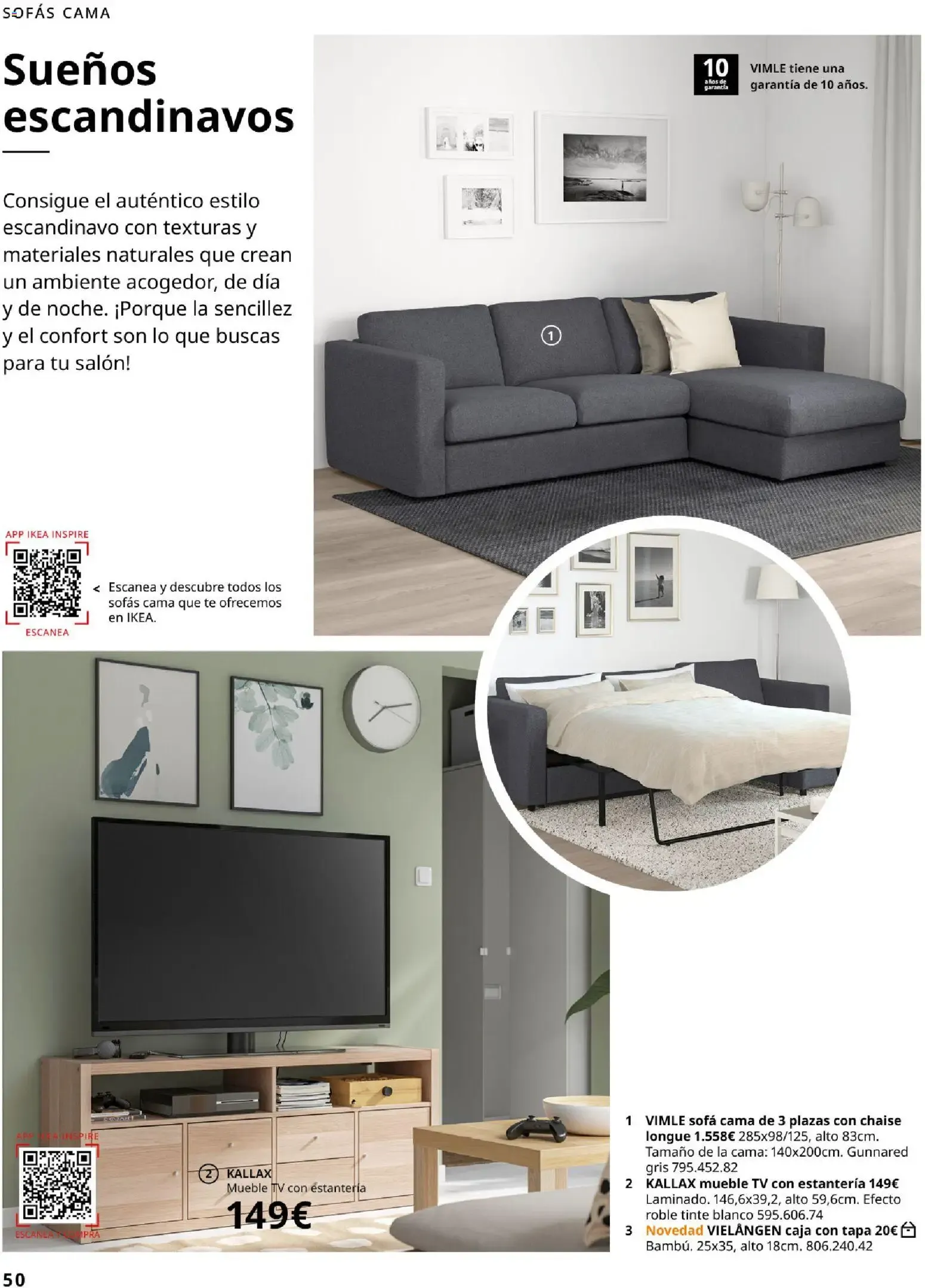 Catálogo de IKEA Salón 1 de septiembre al 31 de enero 2027 - Página 50