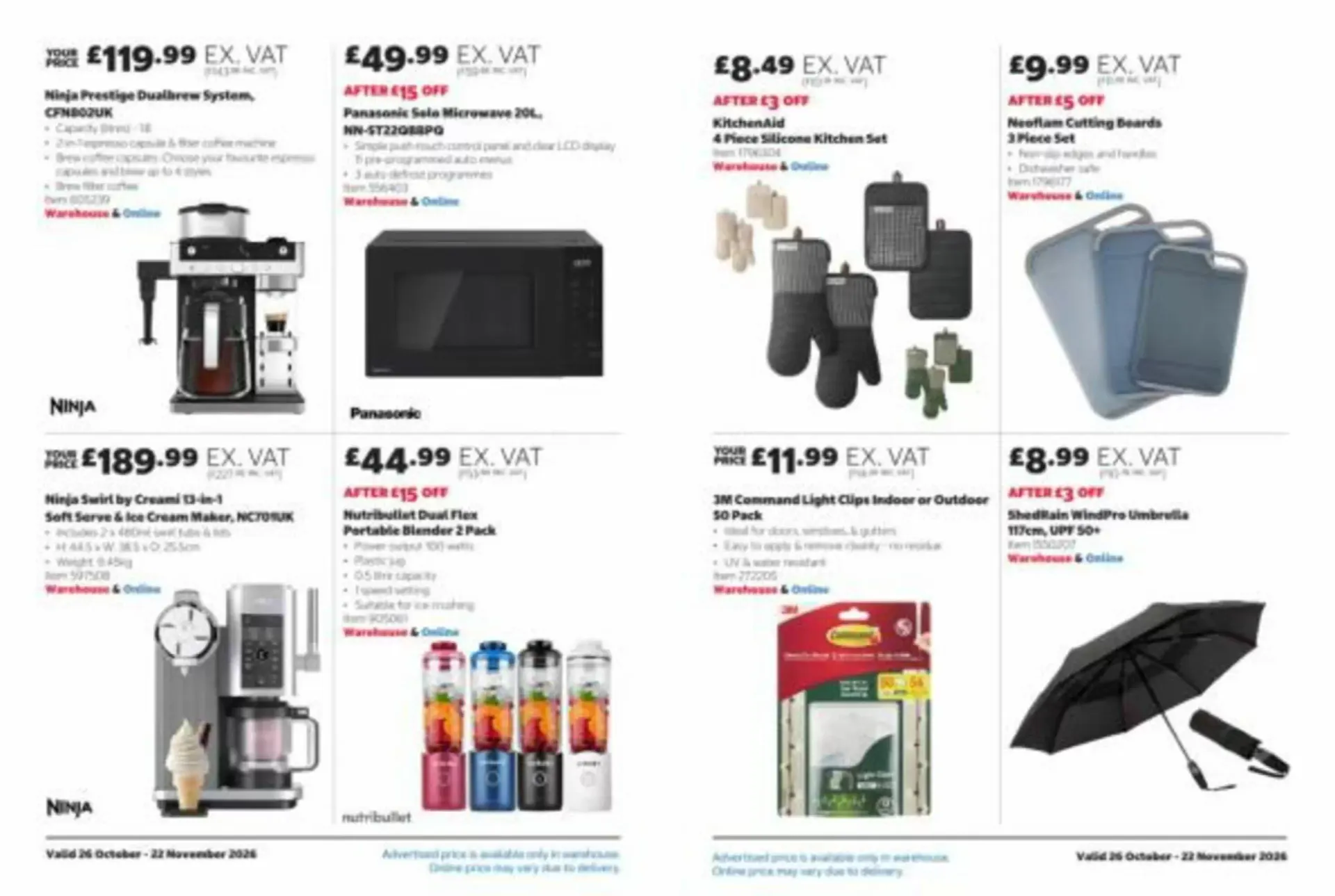 Costco leaflet from 26 October to 22 November 2026 - Catalogue Page 3