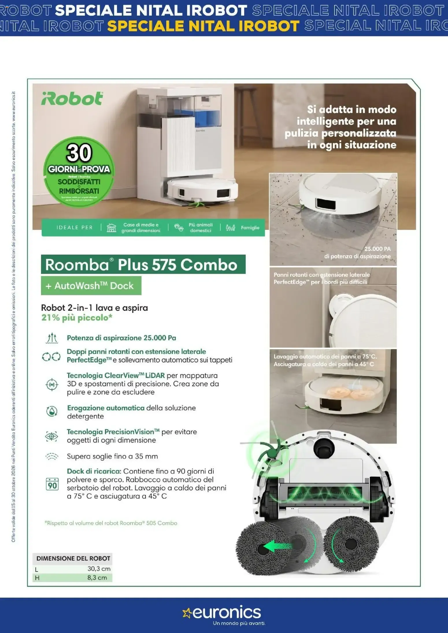 Nuovo Euronics volantino Irobot dal 15/10/2026 > offerte anteprima 🛍️ da 15 ottobre a 30 ottobre di 2026 - Pagina del volantino 8