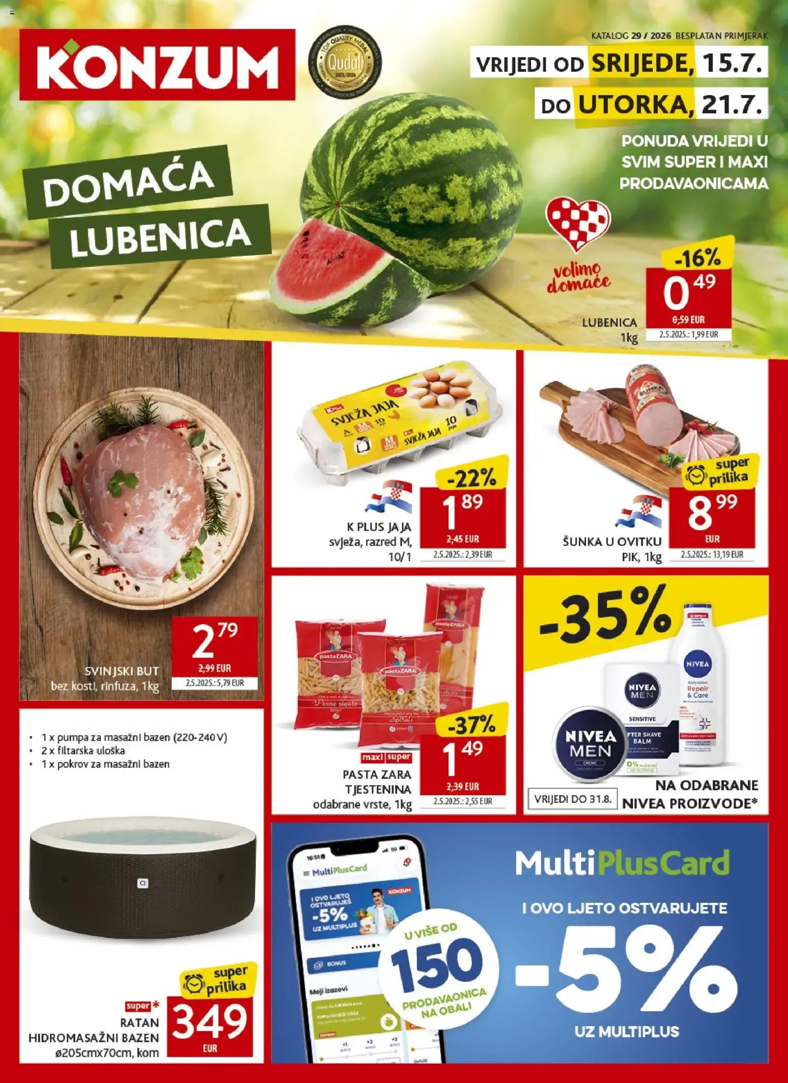 Konzum Katalog novi od 15.07.2026 na listanje > letak digitalni