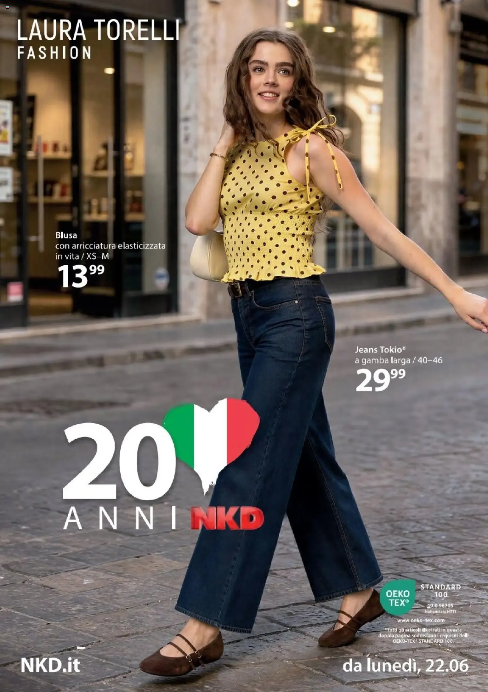 NKD: Laura Torelli Fashion - 20 Anni da 22 giugno a 5 luglio di 2026 - Pagina del volantino 1