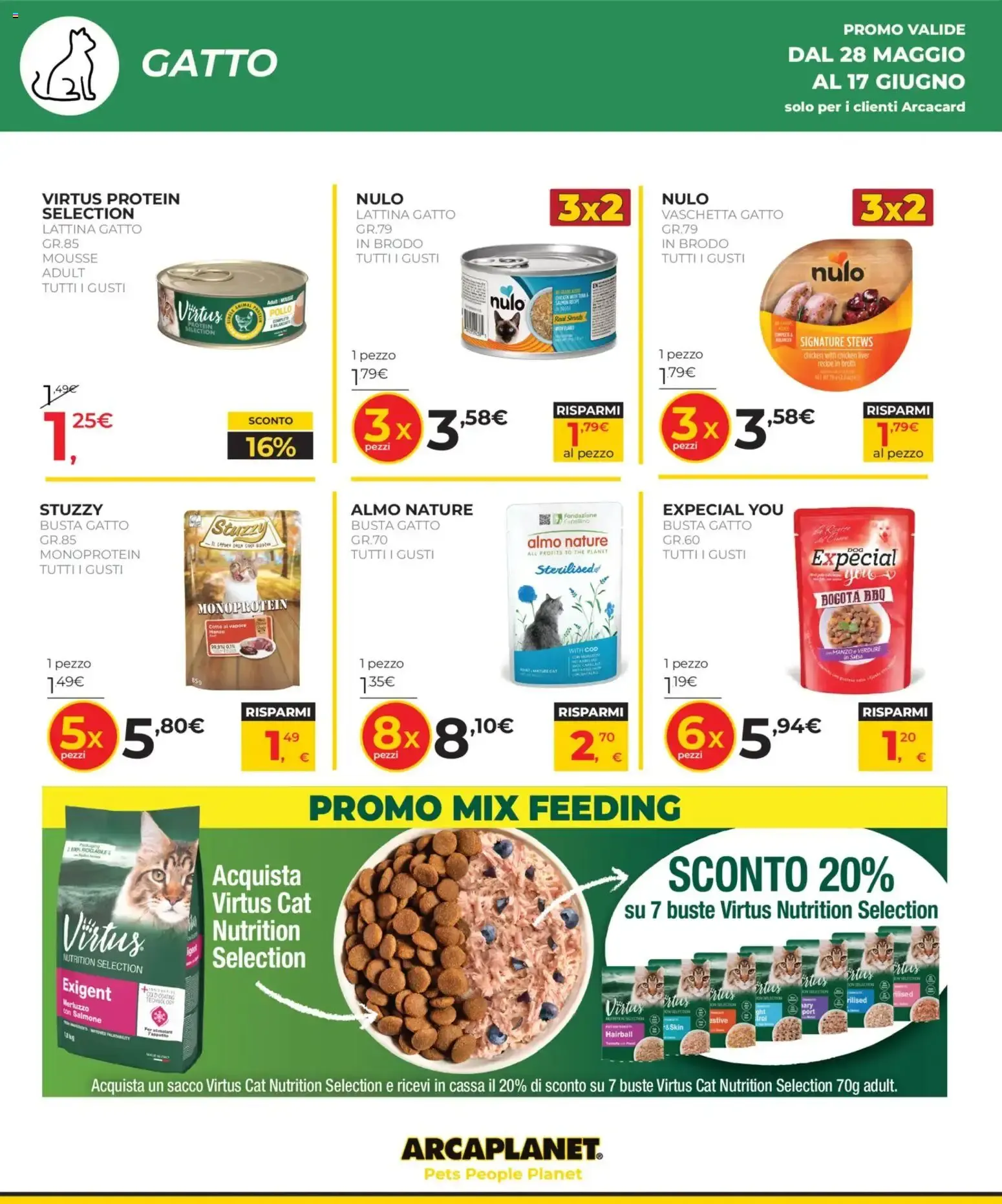 Arcaplanet volantino dal 28/05/2026 - online Offerte da 28 maggio a 17 giugno di 2026 - Pagina del volantino 10