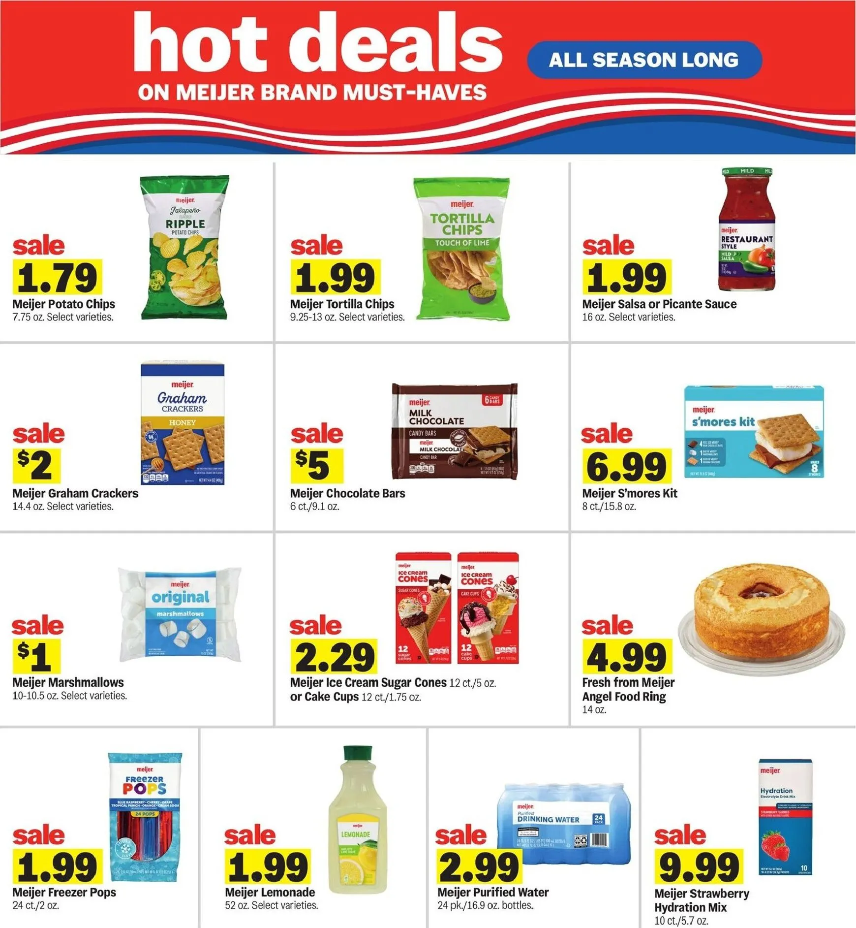 Weekly ad Meijer Sizzling Summer Deals from June 24 to June 30 2026 - Page 31