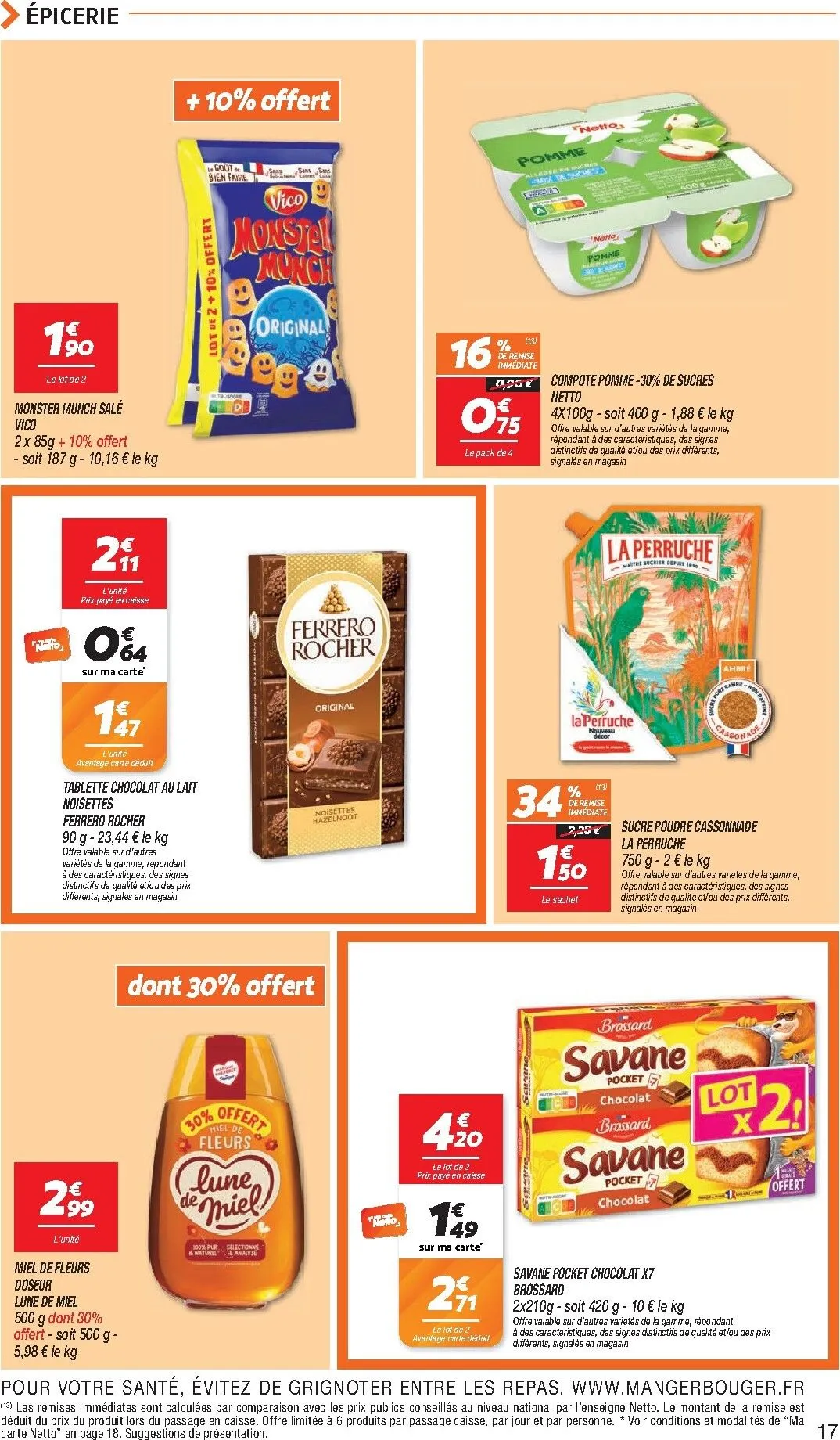 Netto: 100% Reembolso en el 3er Producto de Confitería du 20 octobre au 26 octobre 2026 - Catalogue page 17