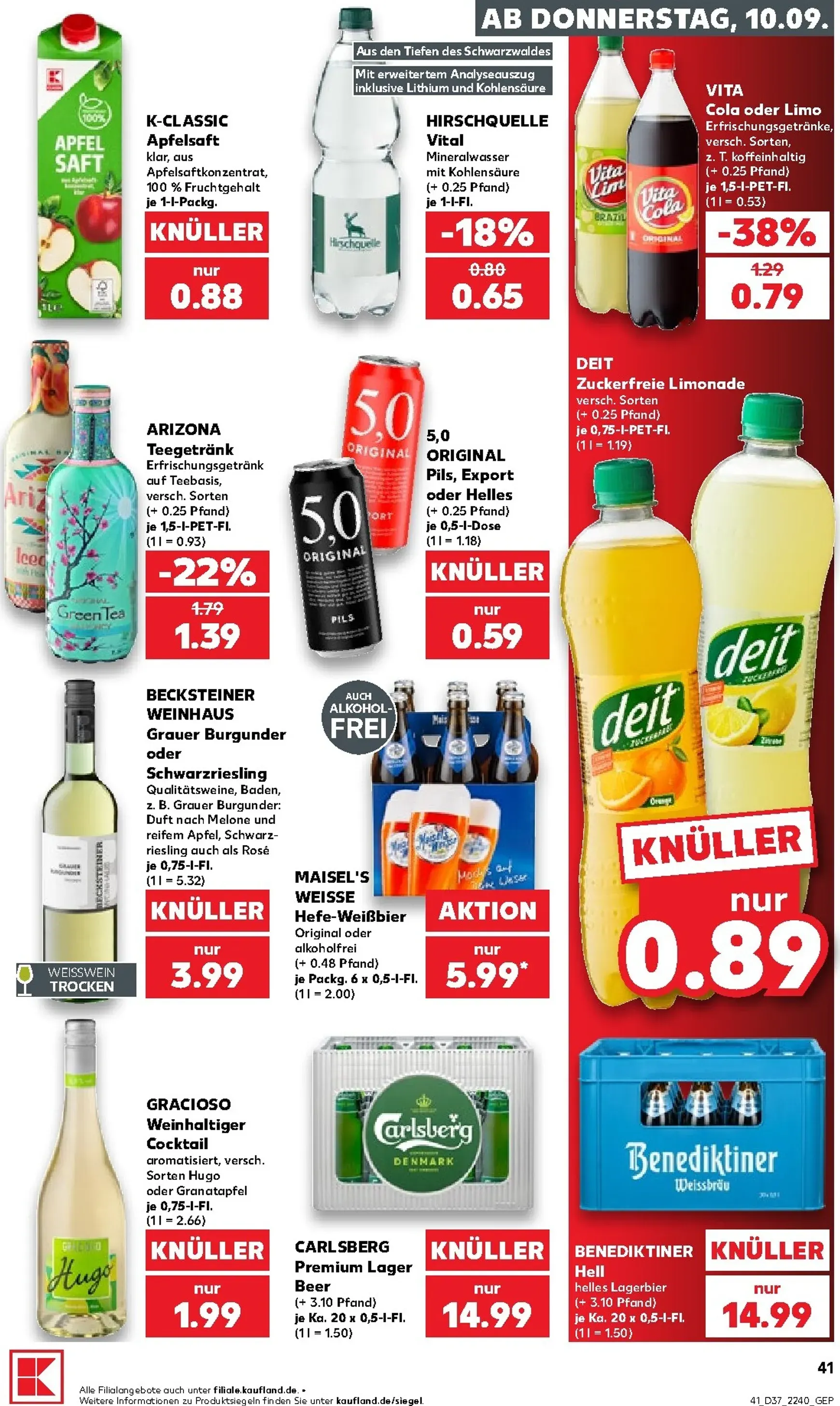 Kaufland Prospekt nächste Woche – von Donnerstag 10.09.2026 bis Mittwoch 16.09.2026 von 10. September bis 16. September 2026 - Prospekt seite 42