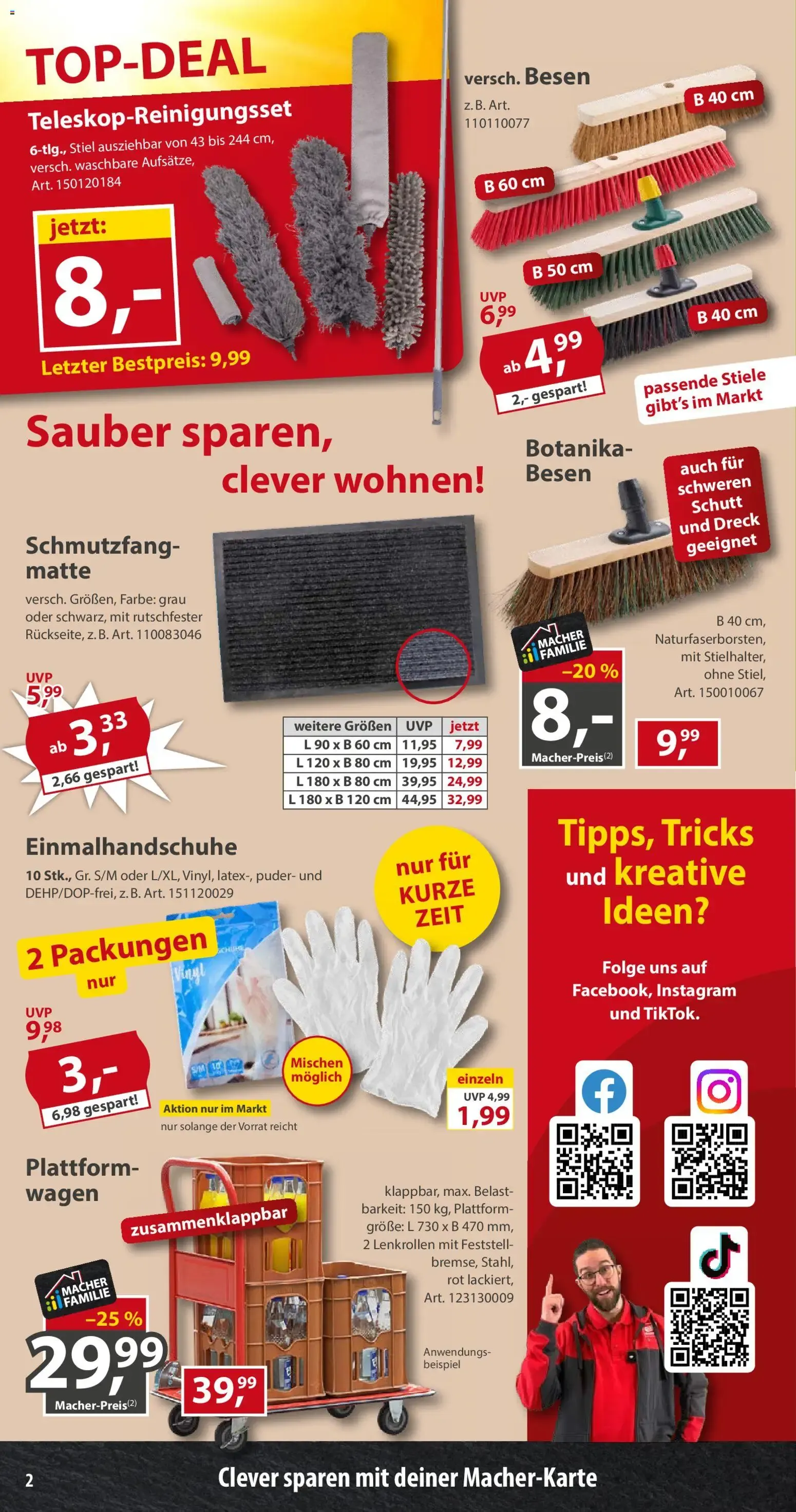 Sonderpreis Baumarkt Prospekt (ab 12.09.2026) zum Blättern von 12. September bis 18. September 2026 - Prospekt seite 2