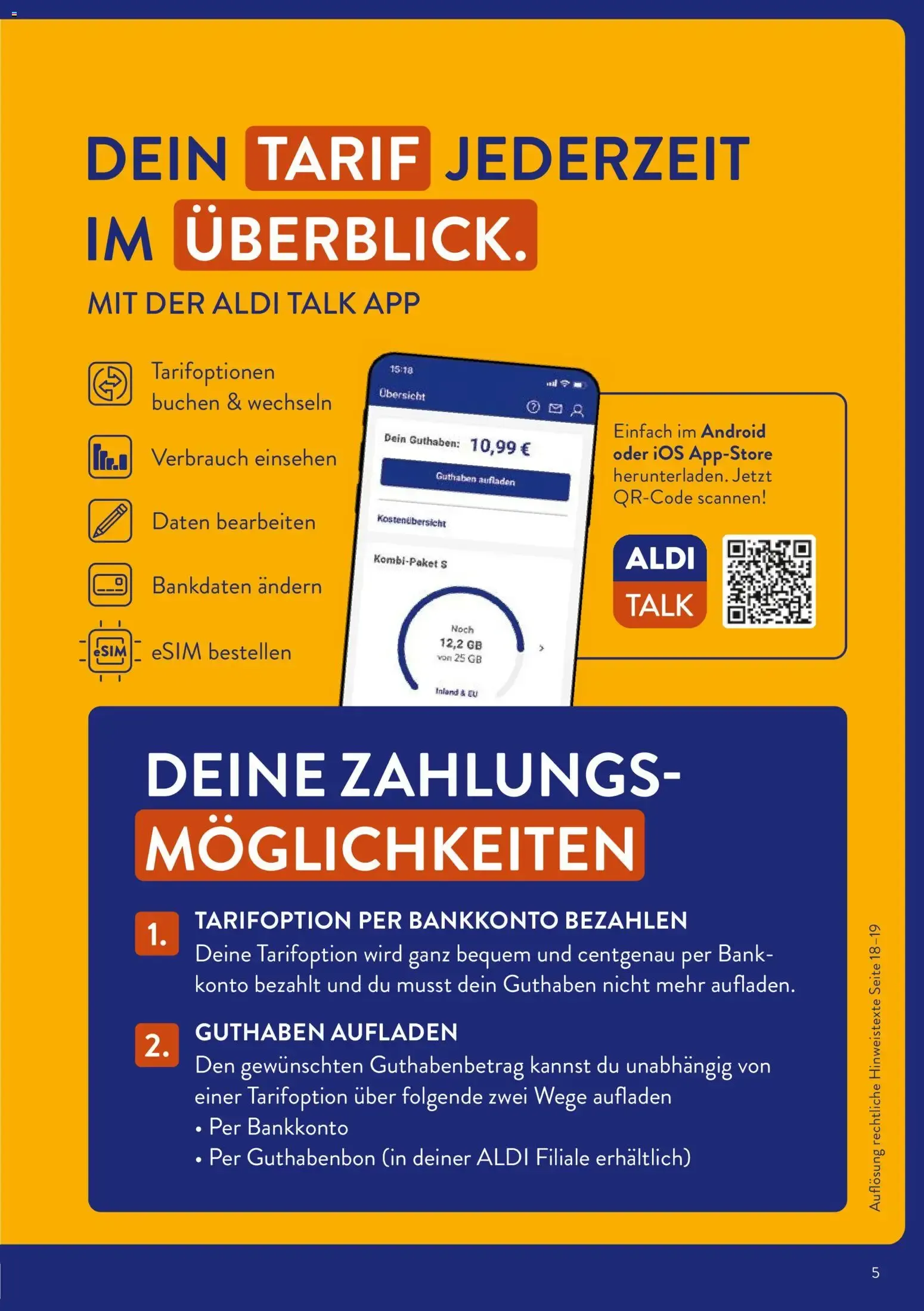 Aldi Süd Talk (ab 09.12.2025) zum Blättern von 1. Dezember bis 30. September 2026 - Prospekt seite 5
