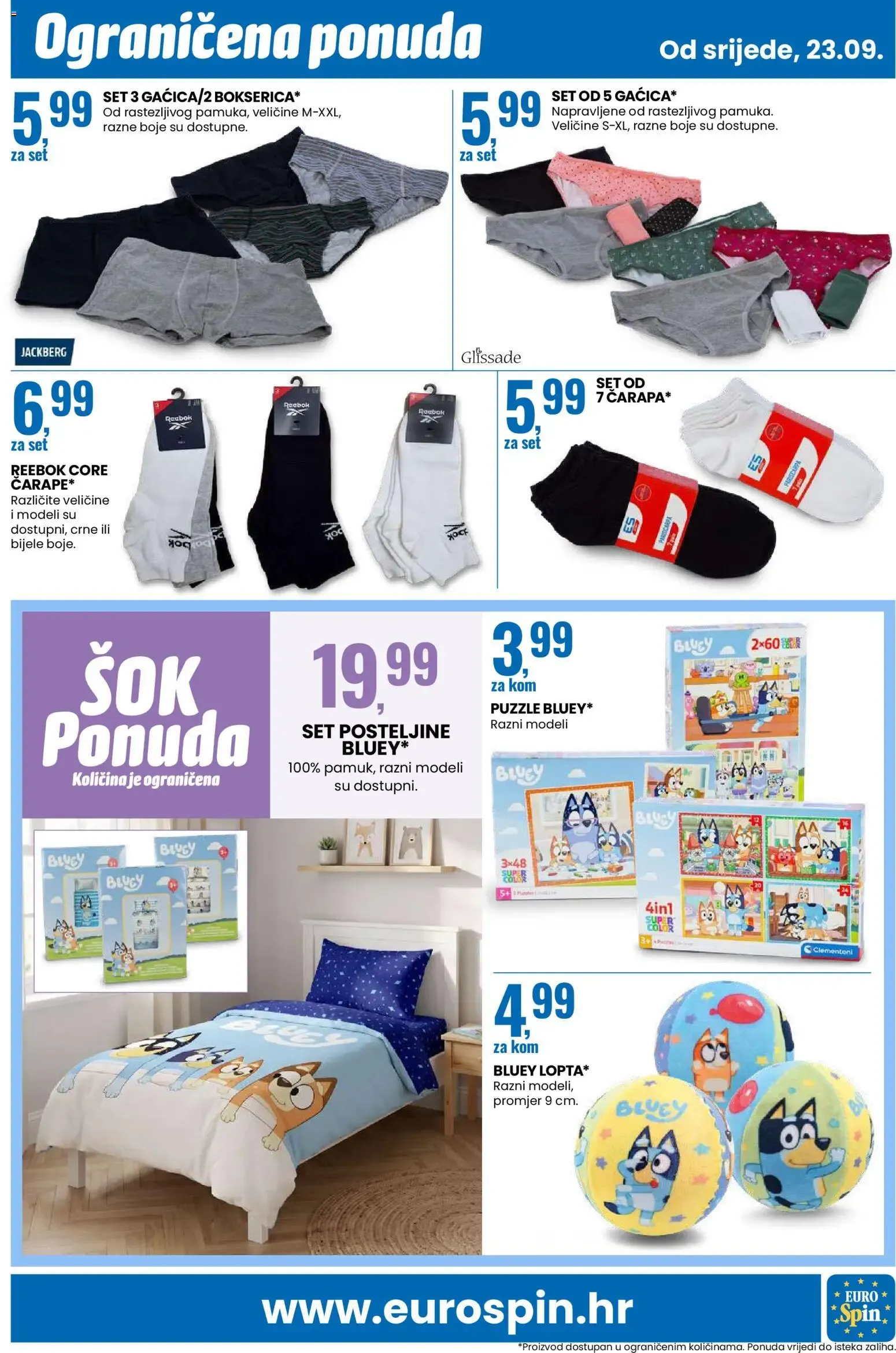 Katalog Eurospin Katalog novi od 23.09.2026 na listanje > letak digitalni od 23. rujna do 29. rujna 2026. - Pregled Stranica 15