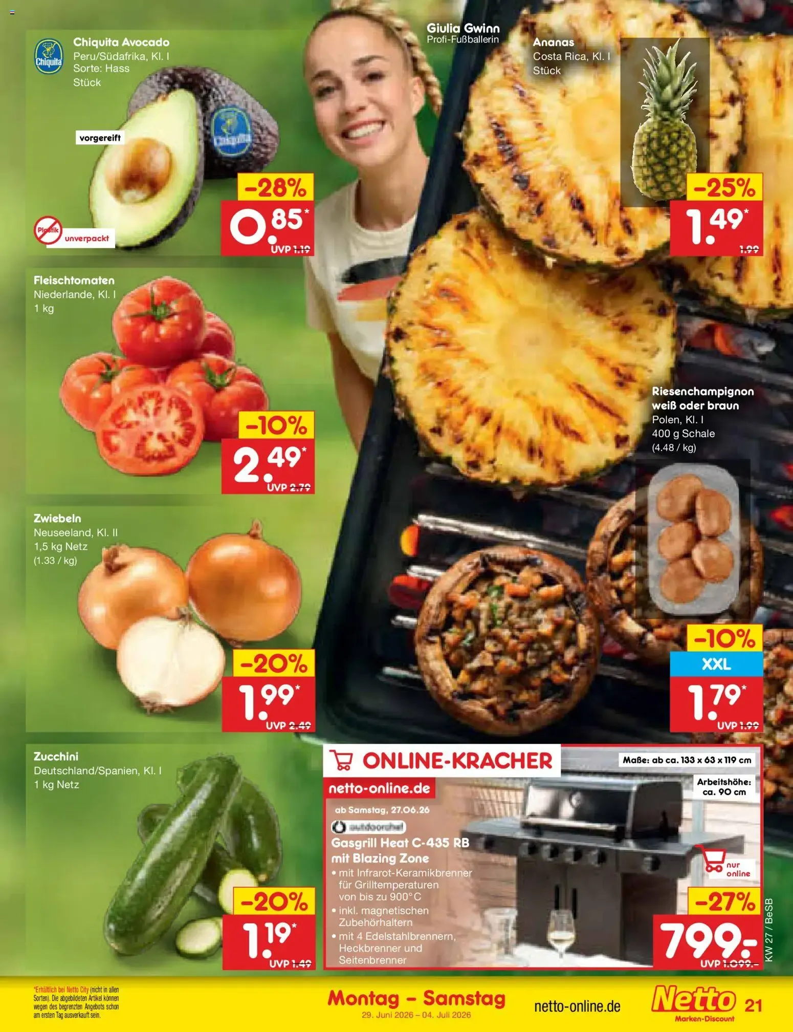 Netto Marken-Discount Prospekt (ab 29.06.2026) » Angebote von 29. Juni bis 4. Juli 2026 - Prospekt seite 31