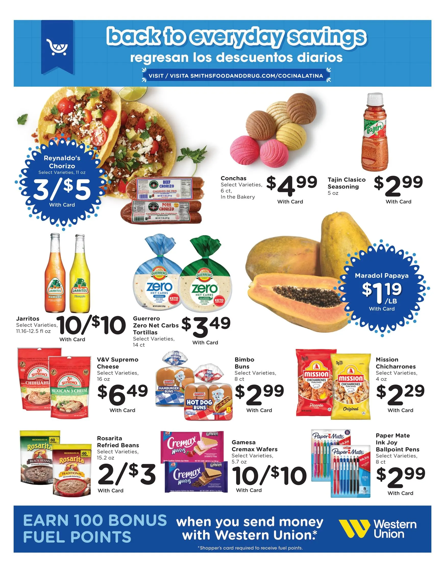 Weekly promotion Current Smith's leaflet valid from Wednesday 09/02/2026 to Tuesday 09/08/2026 spanning from September 2 to September 8 2026 - Page 12 for Catalogue 365
