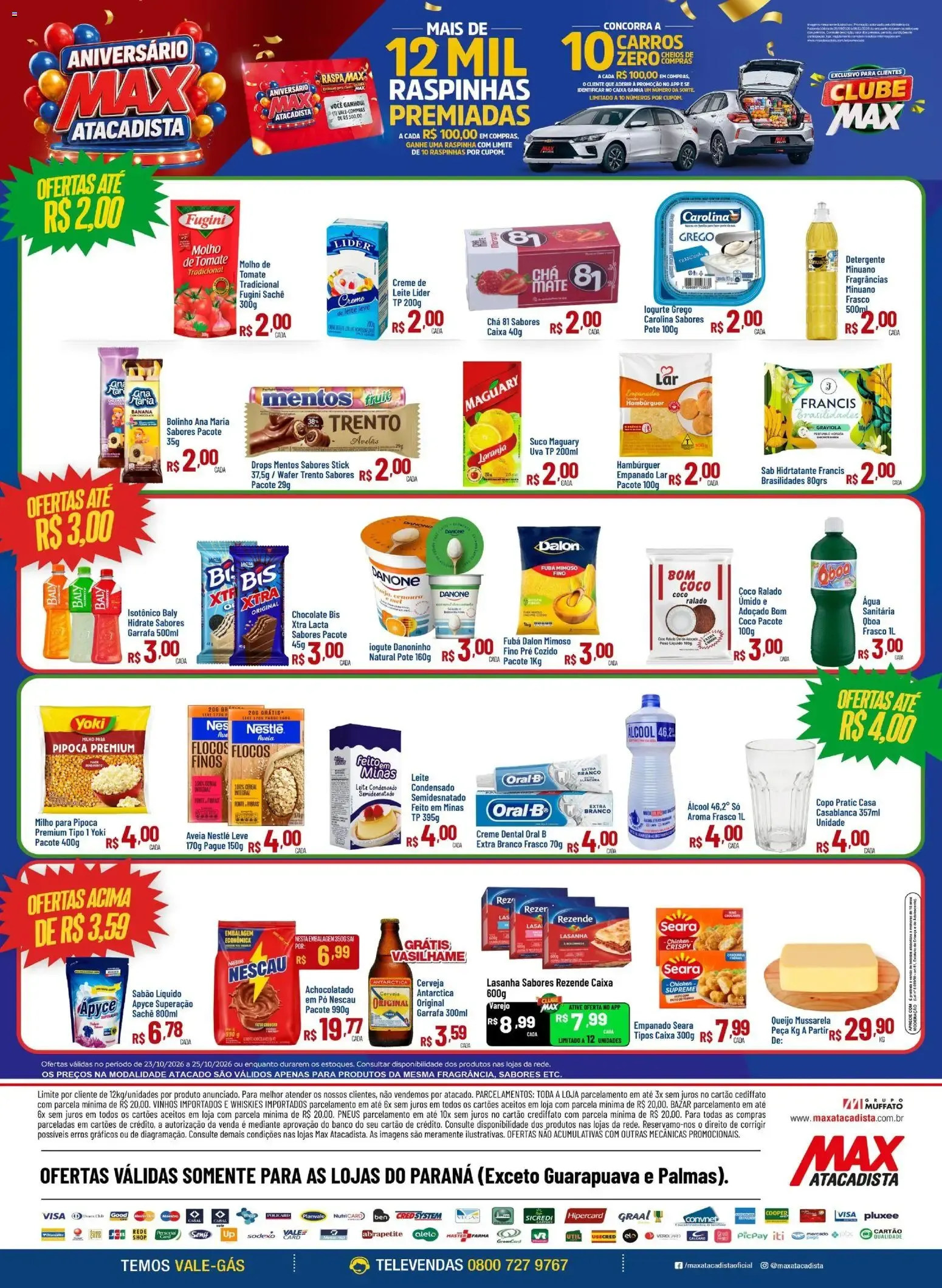 Encarte de Max Atacadista ofertas FDS de 23/10/2026 | Promoções Online 23 de outubro até 25 de outubro 2026 - Pagina 2