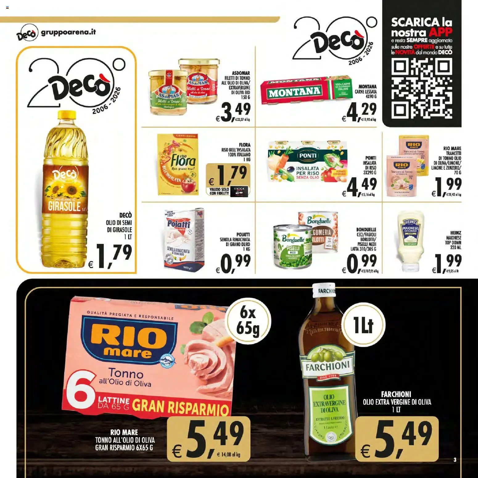 Nuovo Decò volantino Gourmet Sicilia dal 01/09/2026 > offerte anteprima 🛍️ da 1 settembre a 10 settembre di 2026 - Pagina del volantino 3