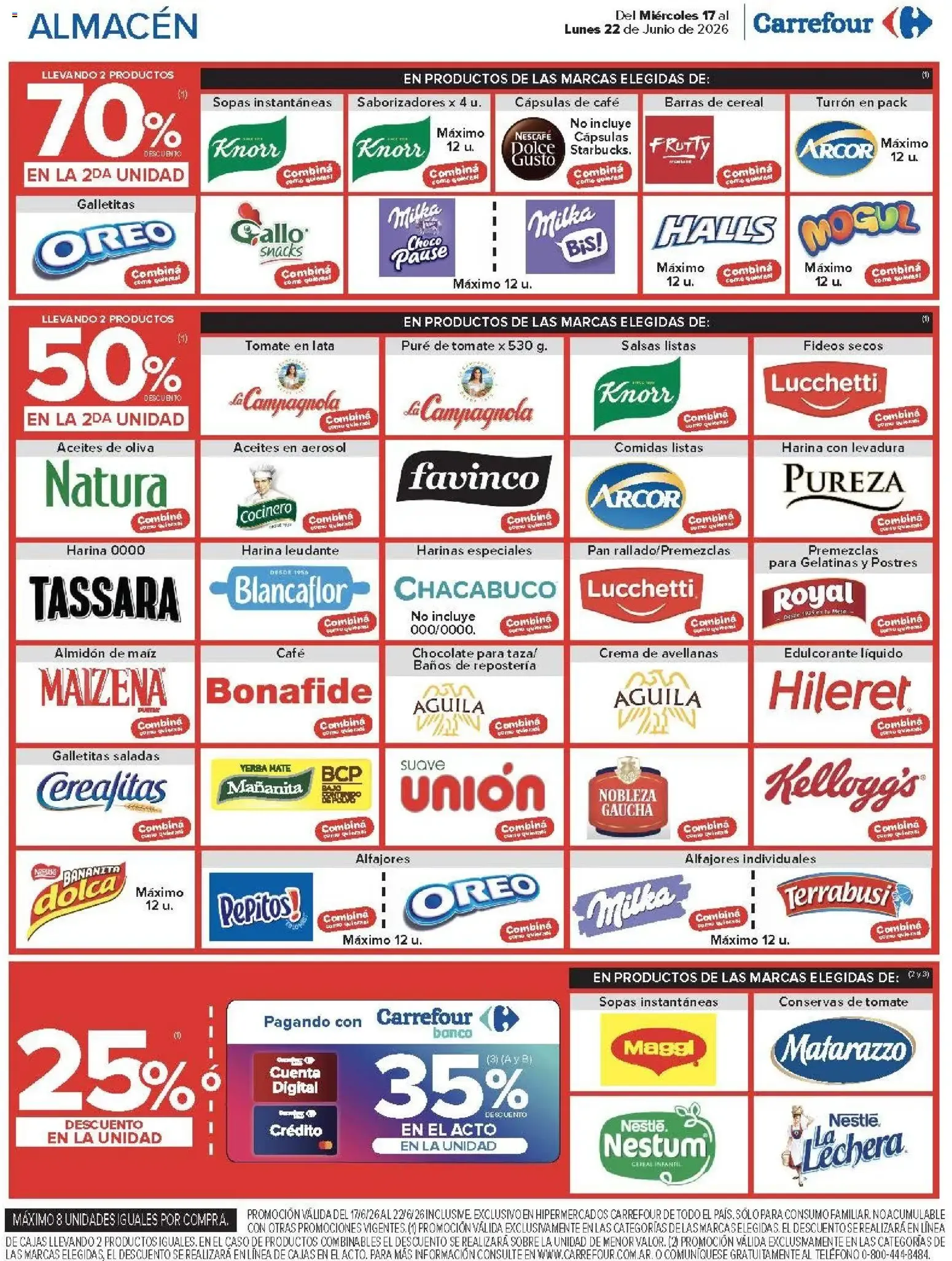Ofertas de Carrefour ofertas || del 17/06/2026 - 22/06/2026 || Promociones 17 de junio al 22 de junio 2026 - Página 12 del catálogo
