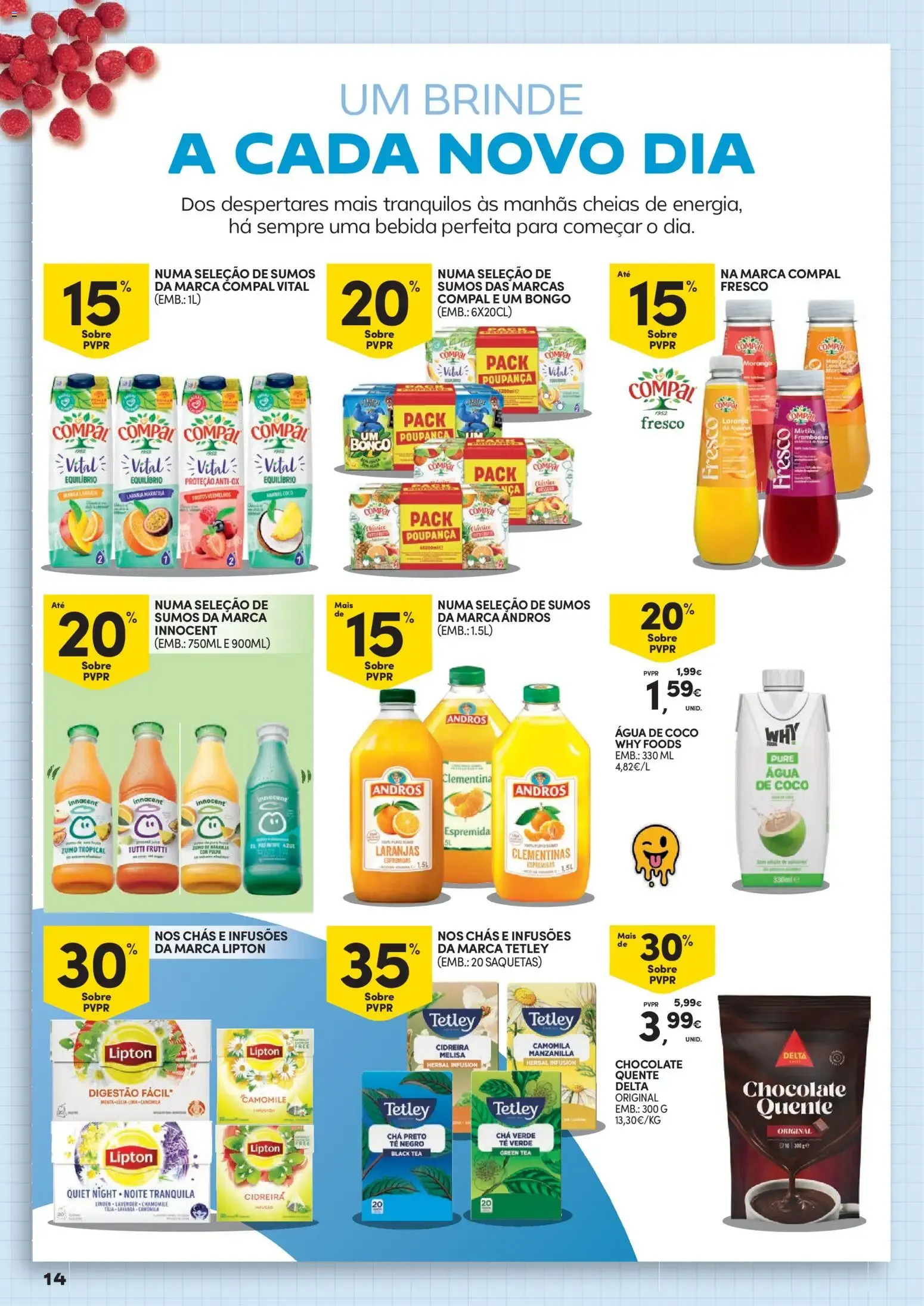 Folheto Continente - Pequeno Almoço » de 18/08/2026 - 30/08/2026 de 18 de agosto até 30 de agosto 2026 - Pagina 14